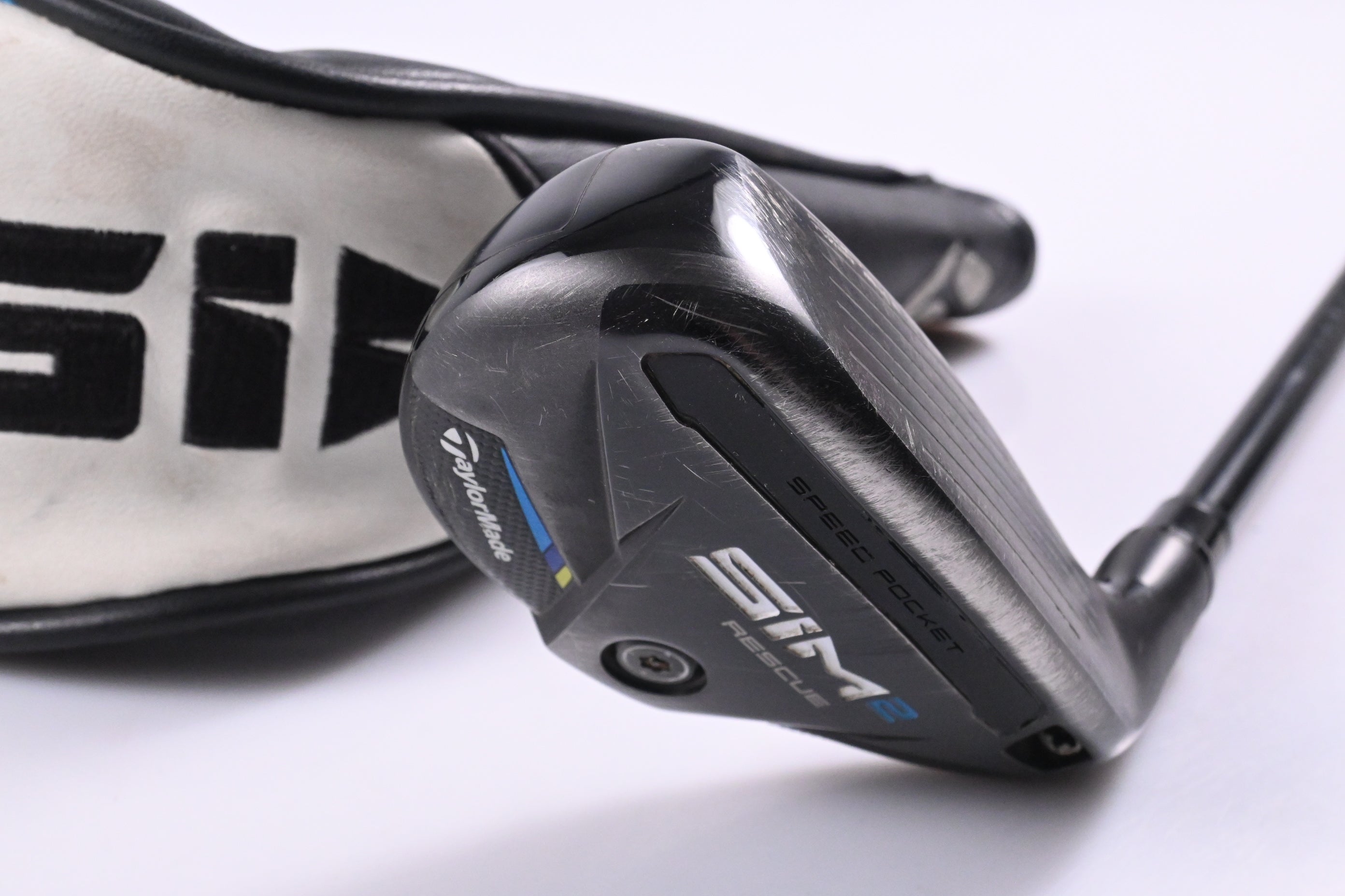 Taylormade SIM2 #3 Hybrid / 19.5 Degree / Stiff Flex Tensei AV Blue 80 Shaft