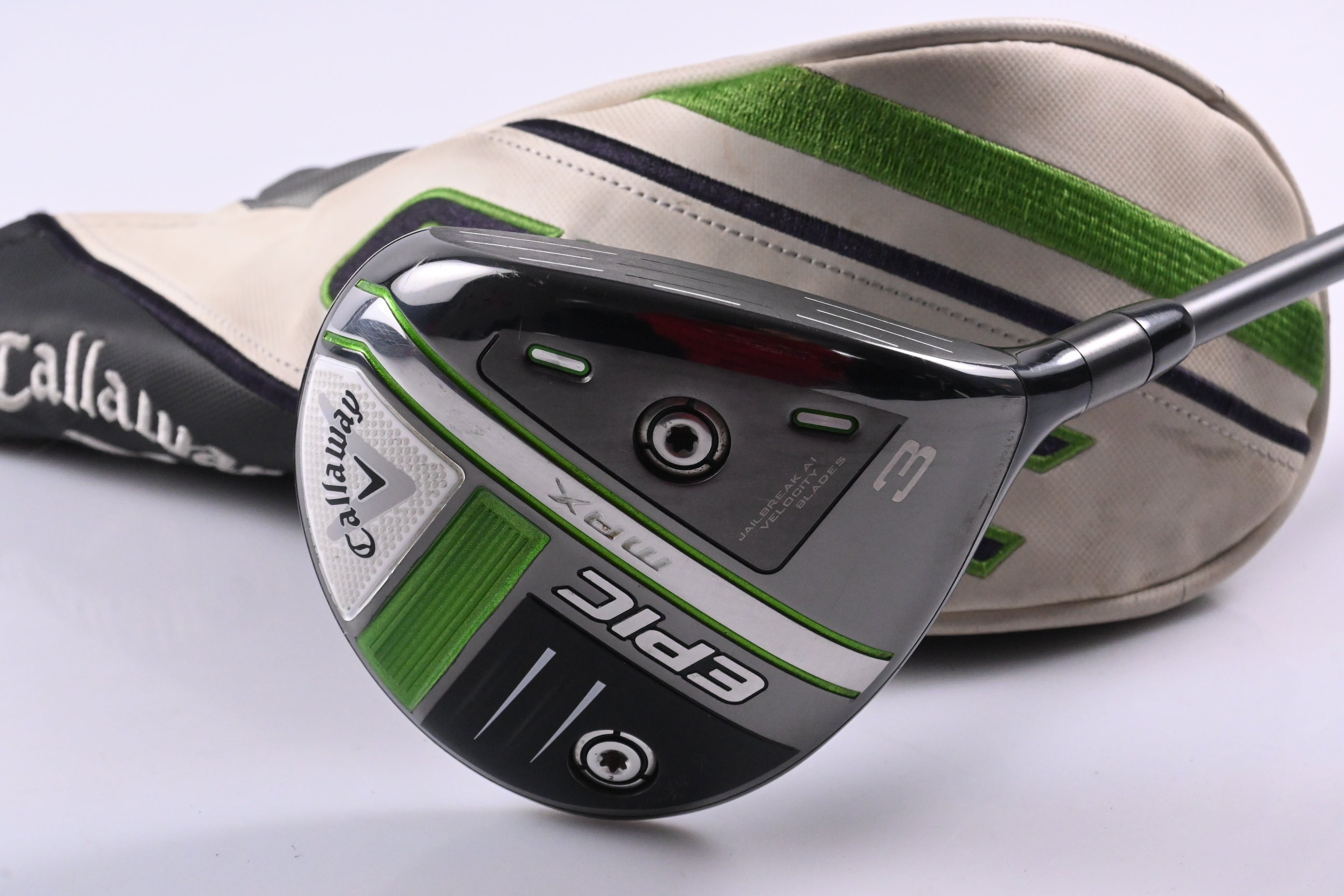 Callaway Epic Max #3 Wood / 15 Degree / Regular Flex HZRDUS Smoke iM10 60 Shaft