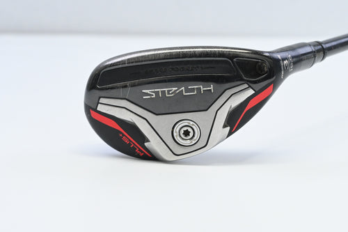 Taylormade Stealth Plus #3 Hybrid / 19.5 Degree / Stiff Flex HZRDUS Smoke Red 80