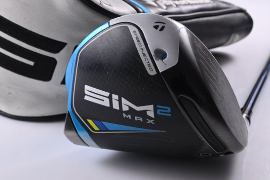 Taylormade SIM2 Max Driver / 9 Degree / Stiff Flex Fujikura Ventus Blue 5 Shaft