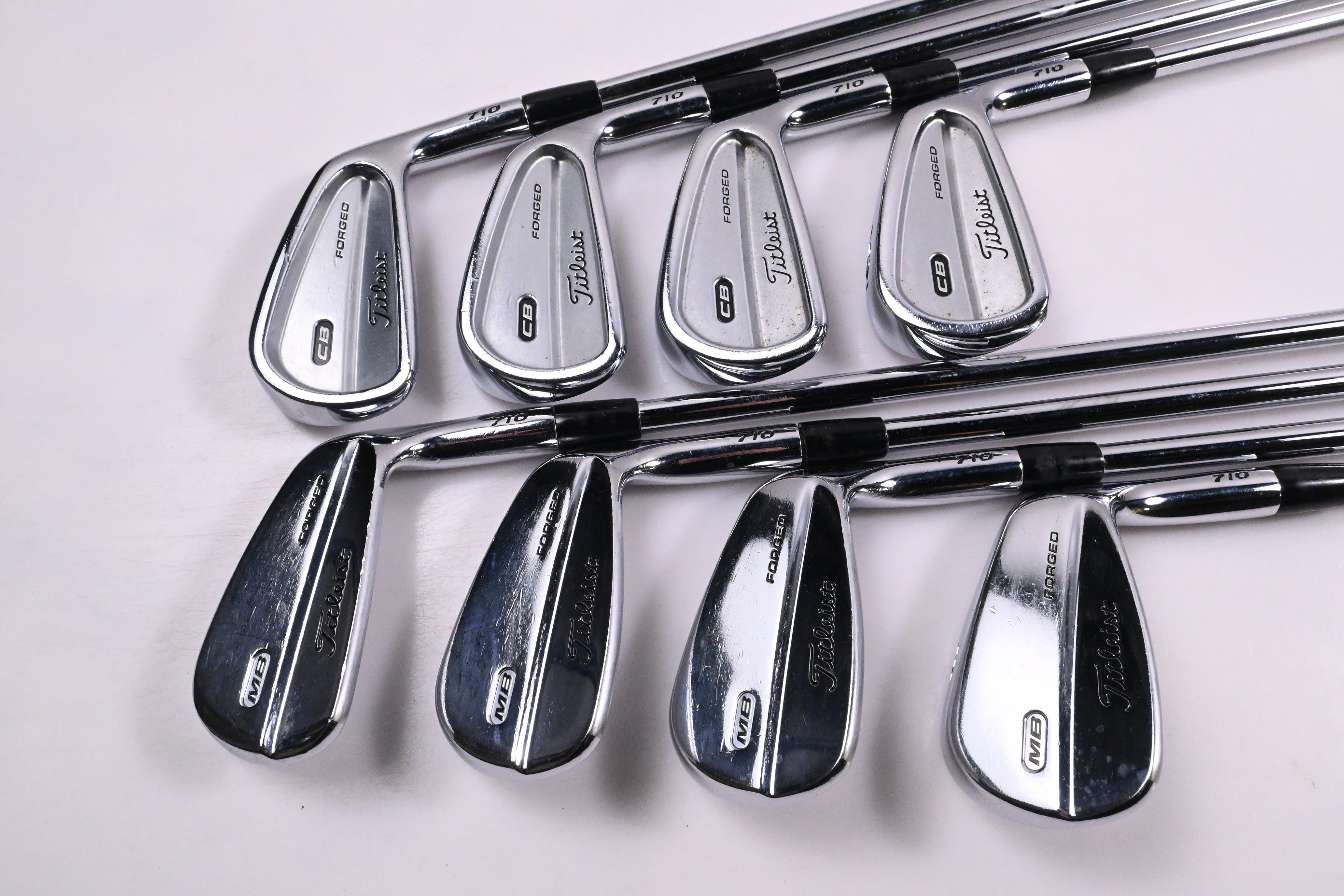 Titleist CB 710 Irons / 3-PW / Regular Flex Dynamic Gold R300 Shafts