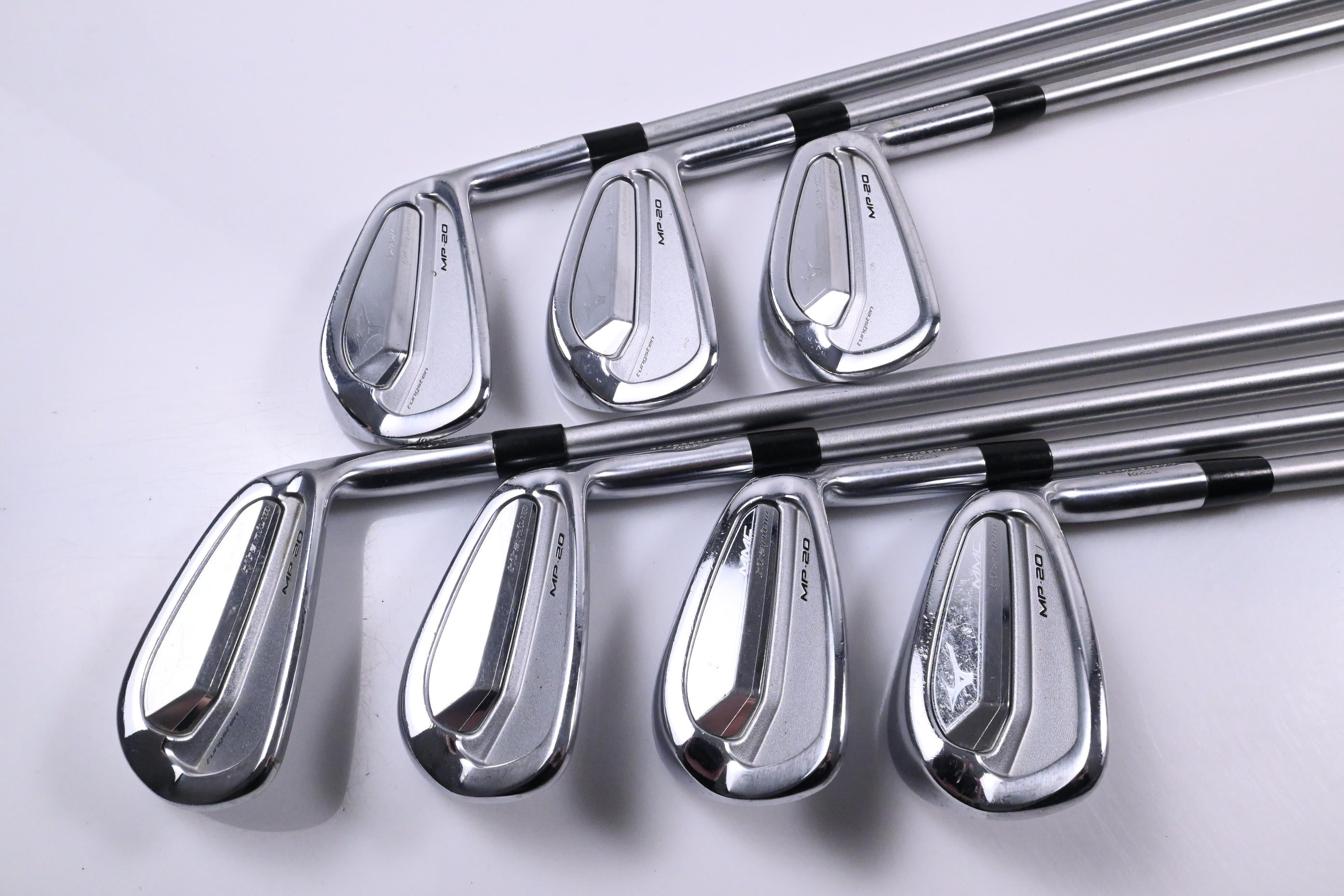 Mizuno MP-20 MMC Irons / 4-PW / Stiff Flex KBS Tour C-Taper 120 Shafts