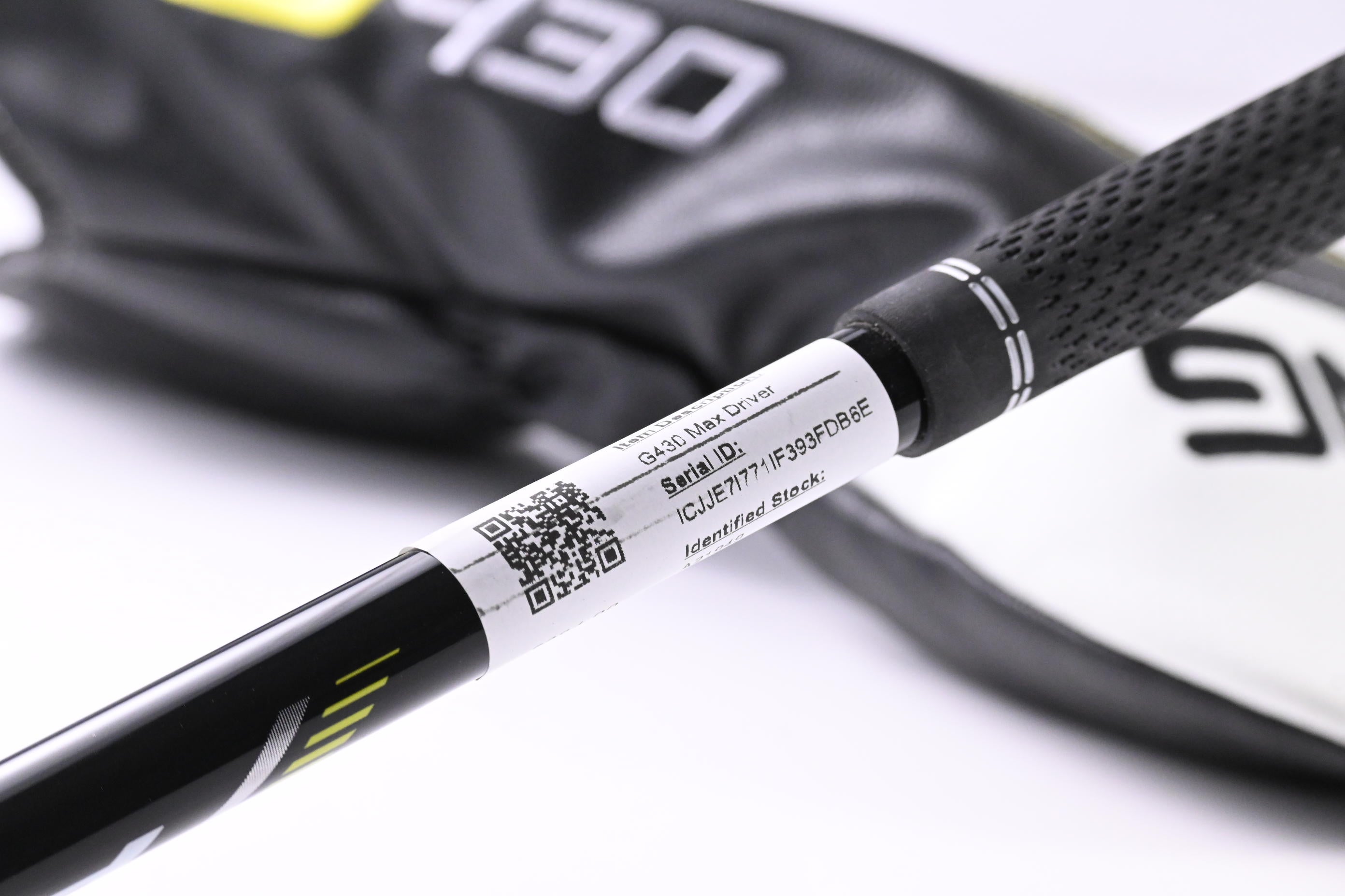 Ping G430 Max Driver / 12 Degree / Regular Flex Ping Alta CB Black 55 Shaft