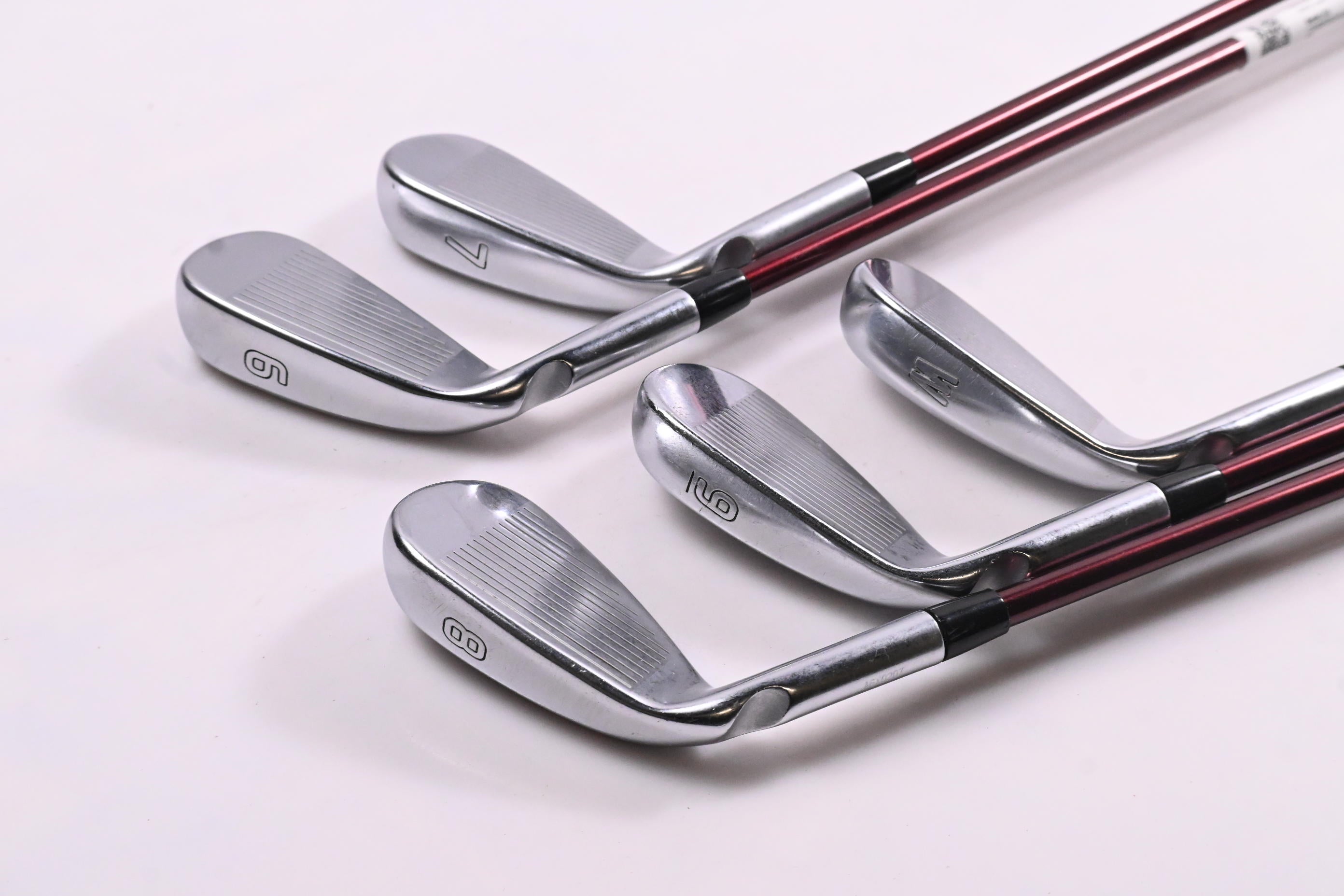Ping G700 Irons / 6-PW / Orange Dot / Regular Flex Mitsubishi Fubuki Red Shafts