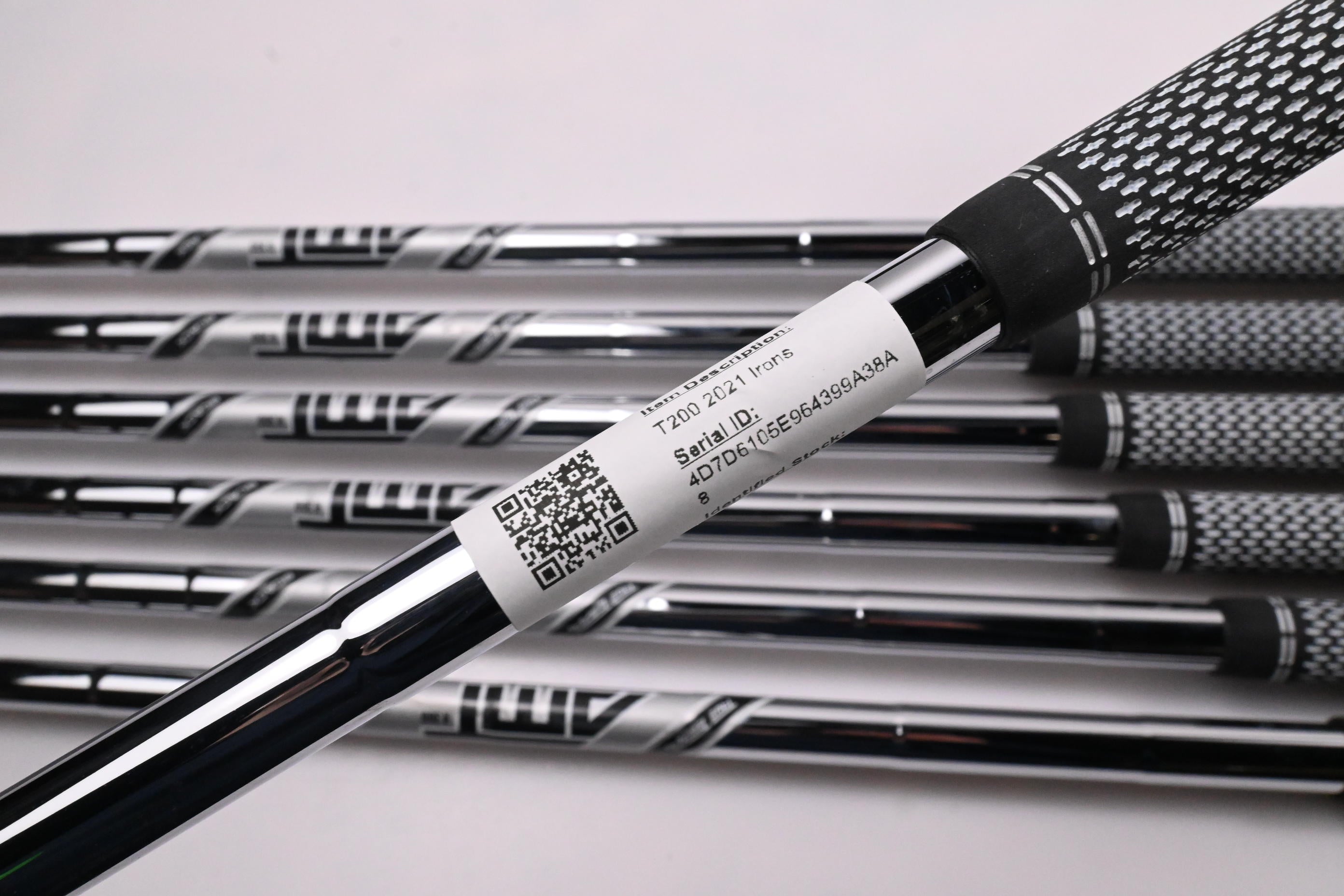 Titleist T200 2021 Irons / 5-PW+48° / Regular Flex AMT Black R300 Shafts