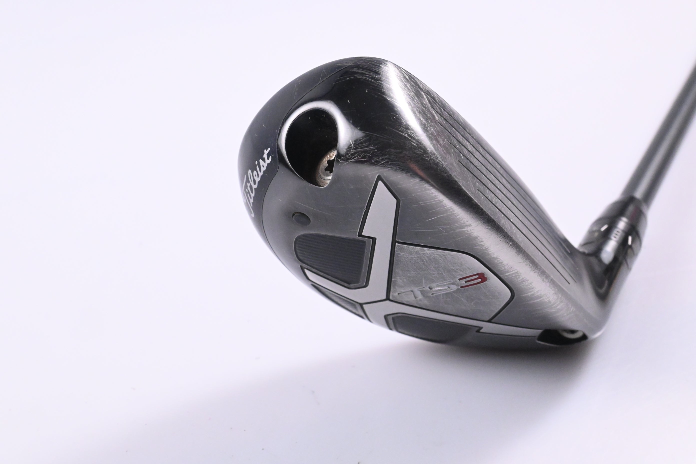 Titleist TS3 #3 Hybrid / 19 Degree / Stiff Flex HZRDUS Smoke Black 80 HY Shaft