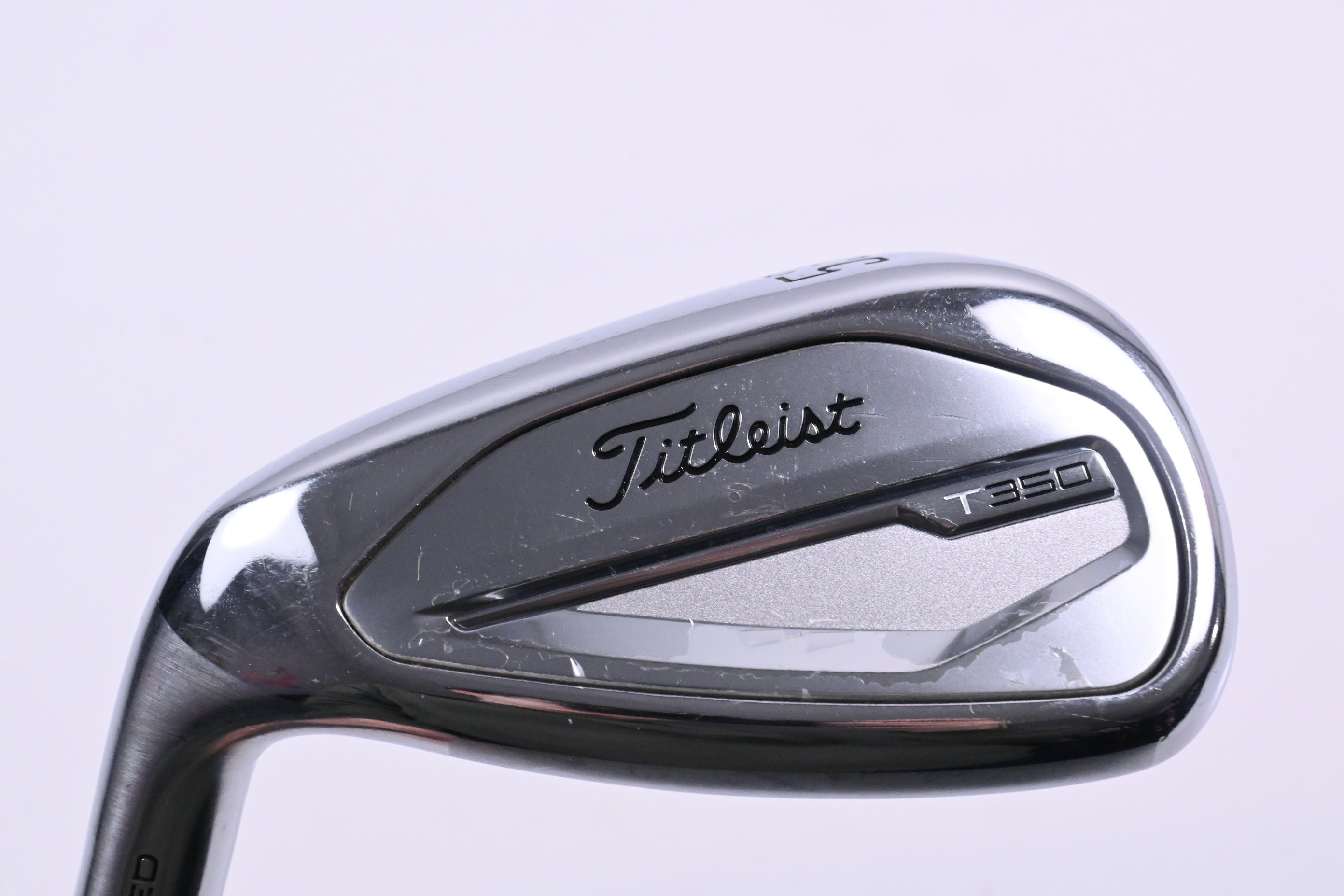 Left Hand Titleist T350 Gap Wedge / 53 Degree / Regular Flex Fubuki MV IR 55
