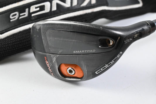 Cobra King F6 #4-5 Hybrid / 22-25 Degree / Senior Flex Matrix Ozik HQ4 Red Tie