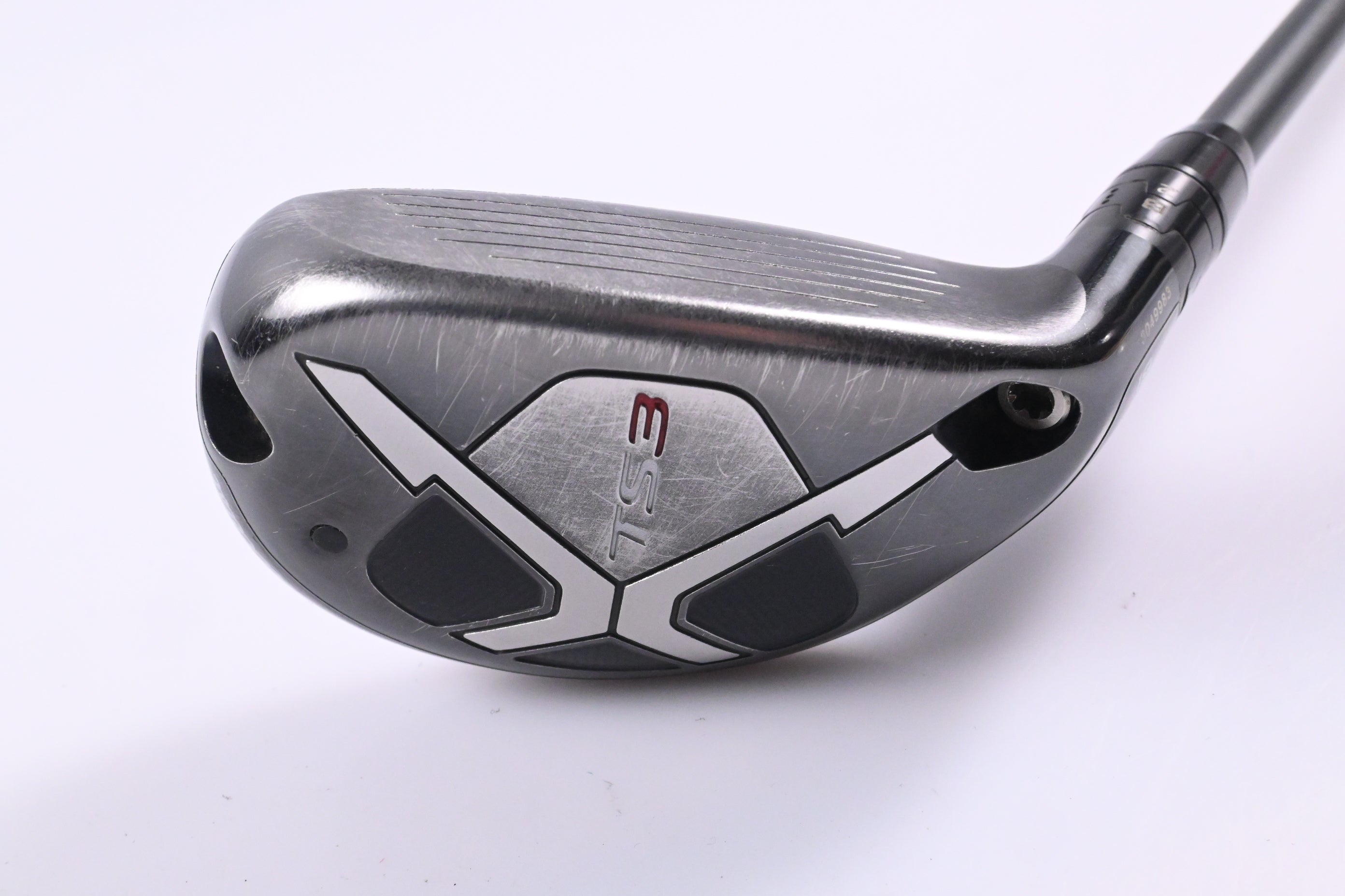 Titleist TS3 #3 Hybrid / 19 Degree / Stiff Flex HZRDUS Smoke Black 80 HY Shaft
