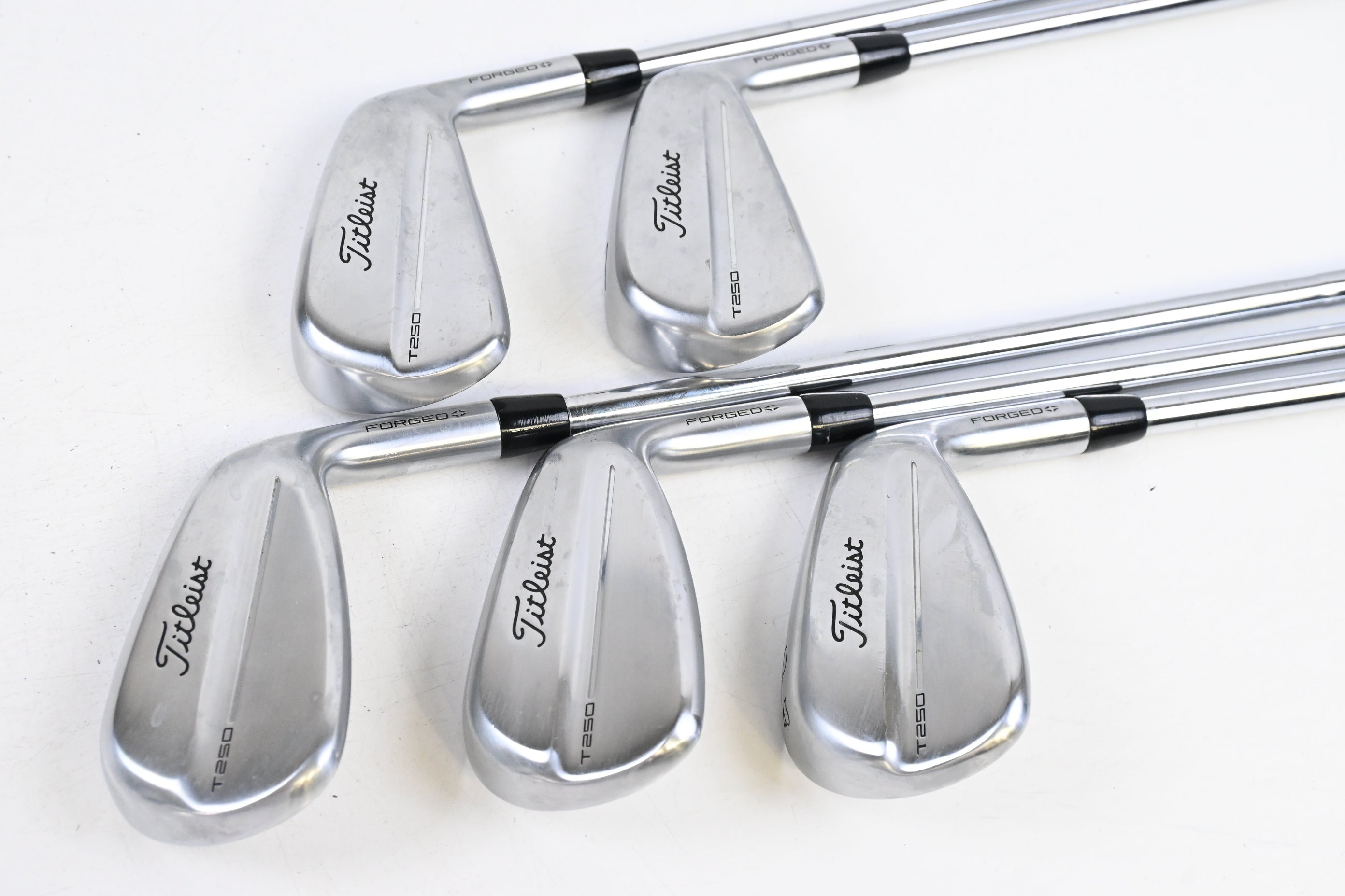 Titleist T250 2025 Irons / 6-PW / Stiff Flex AMT Black Shafts