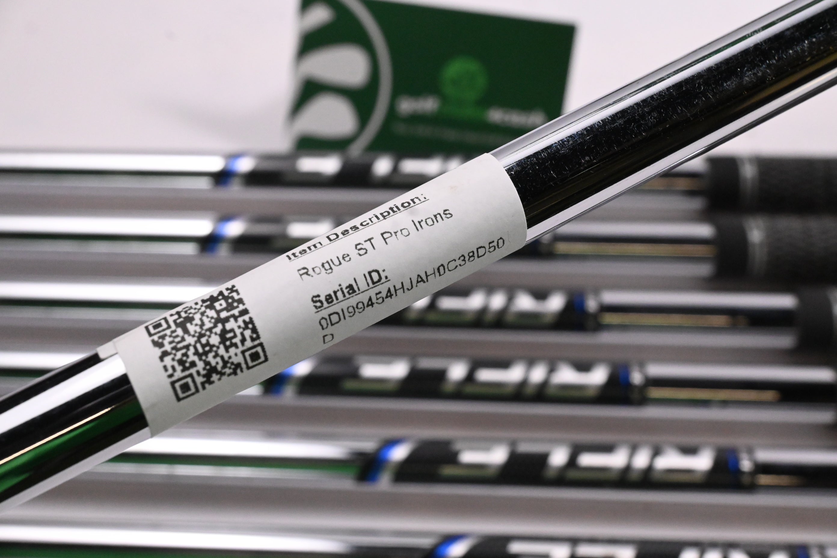 Callaway Rogue ST Pro Irons / 4-PW / X-Flex Rifle Tour Flighted 105 Shafts