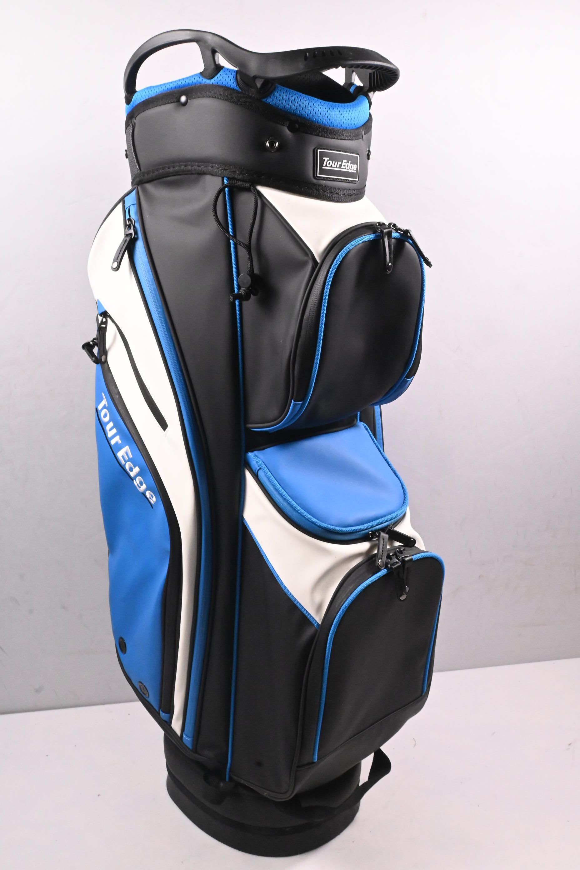 Tour Edge Cart Bag / 14-Way Divider / White, Blue