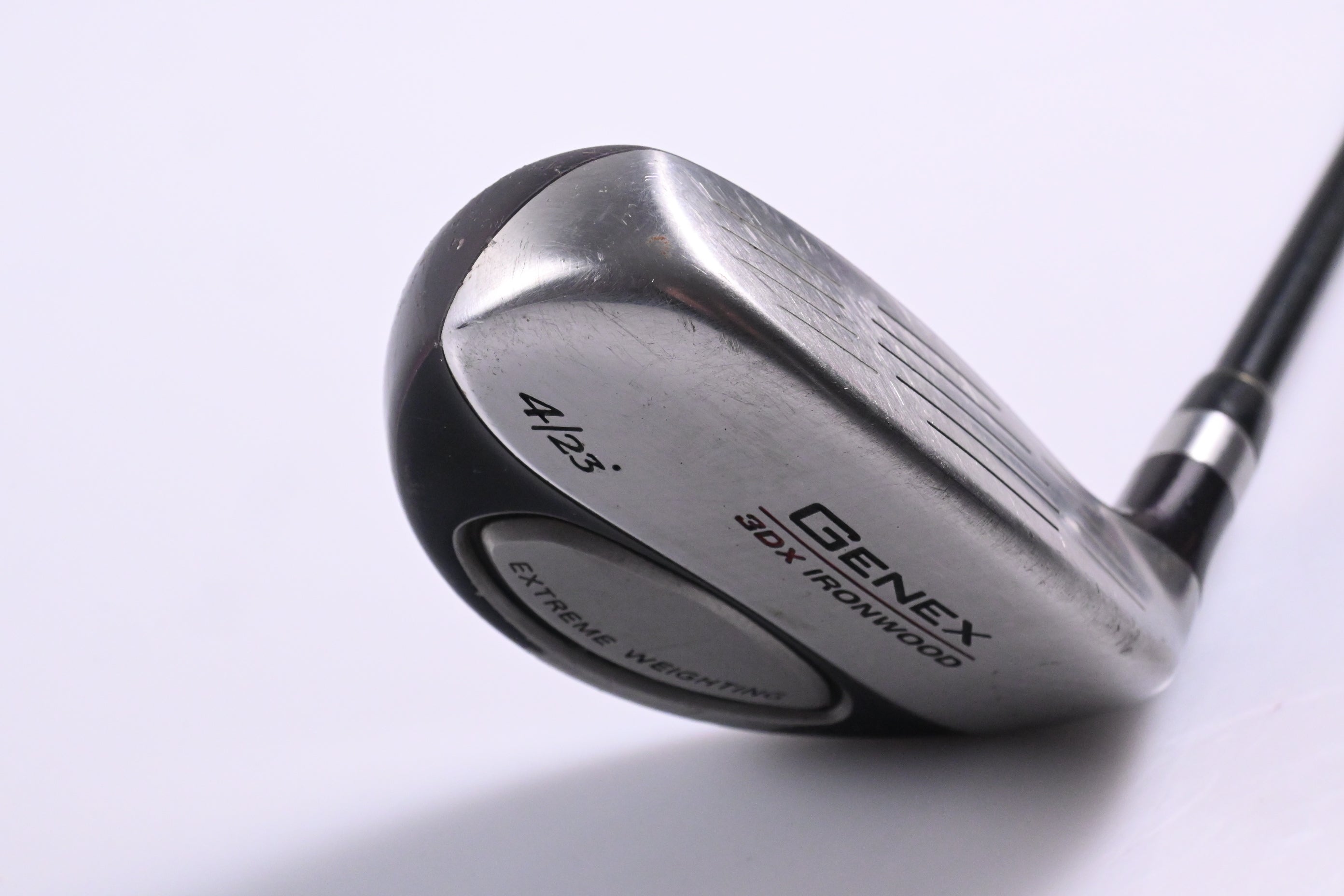 Nickent Genex 3DX #4 Hybrid / 23 Degree / Regular Flex Nickent 75 Shaft
