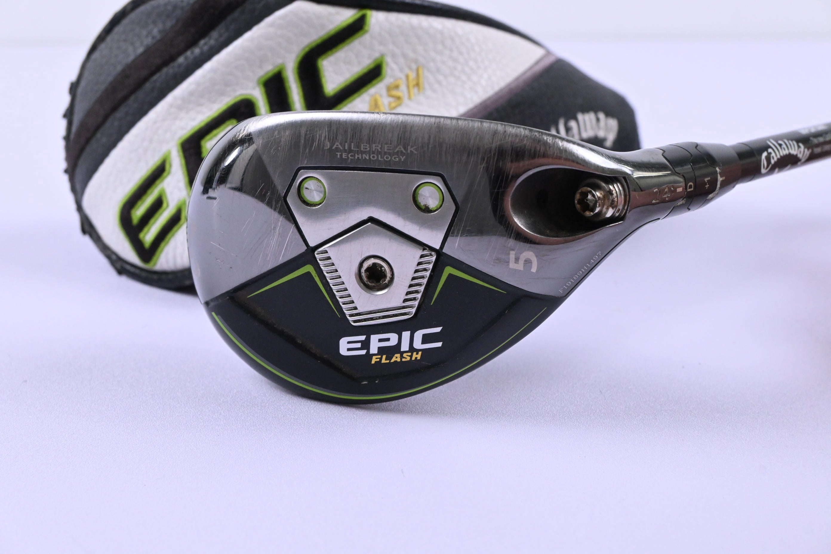 Callaway Epic Flash #5 Hybrid / 24 Degree / Regular Flex Tensei AV Silver 65