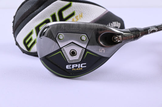 Callaway Epic Flash #5 Hybrid / 24 Degree / Regular Flex Tensei AV Silver 65