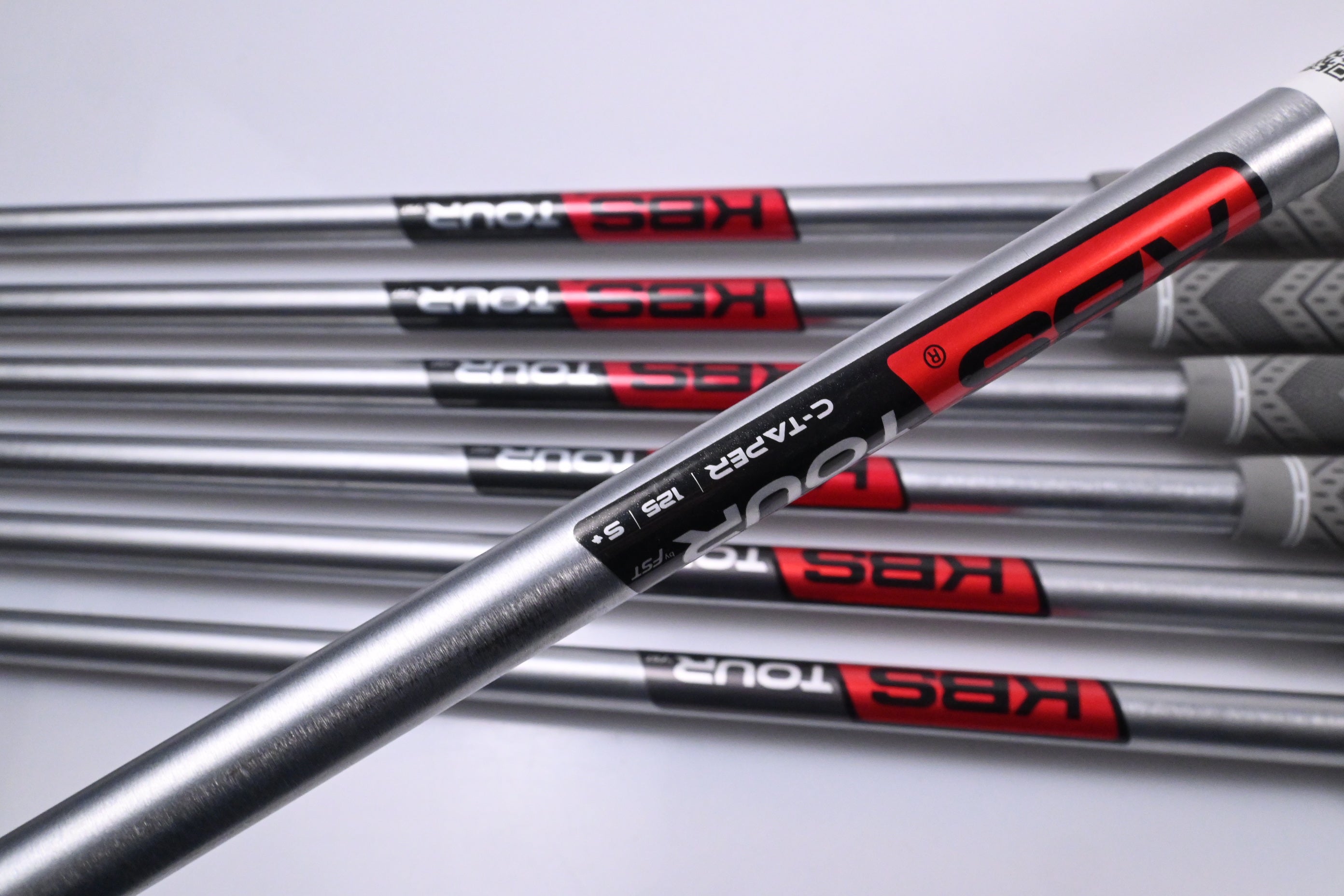 Titleist T100 2025 Irons / 4-PW / Stiff+ Flex KBS Tour C-Taper 125 Shafts