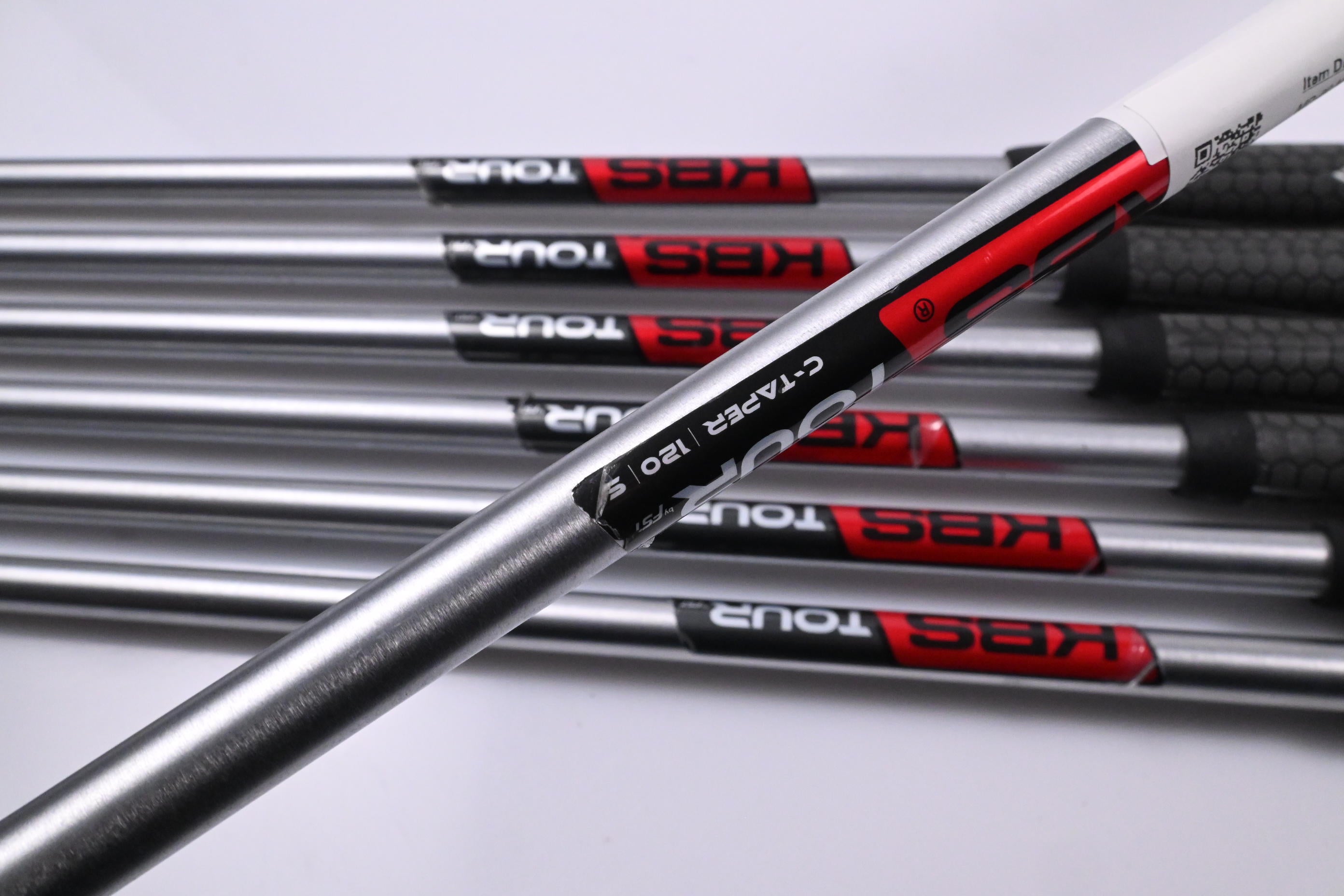 Mizuno MP-20 MMC Irons / 4-PW / Stiff Flex KBS Tour C-Taper 120 Shafts