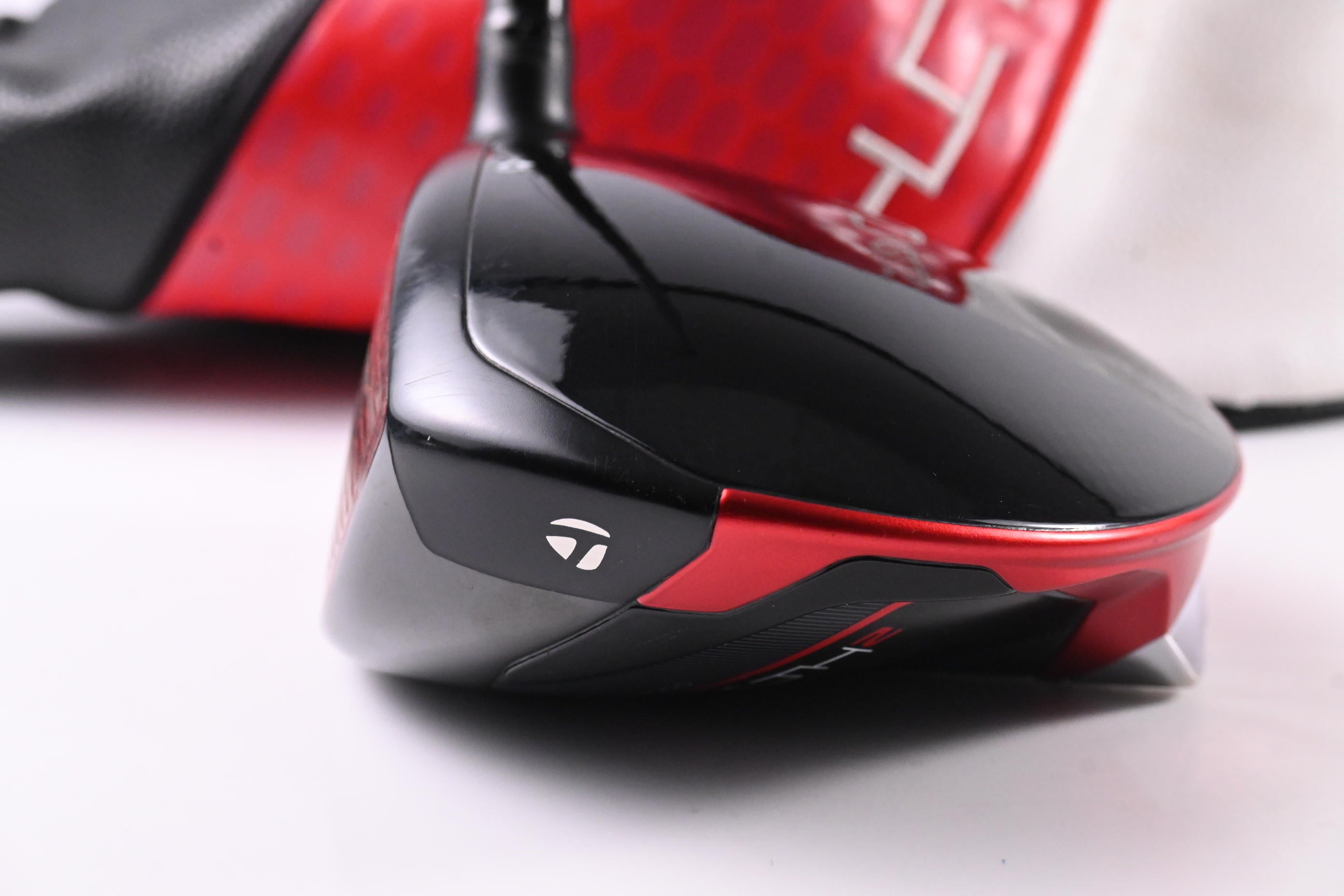 Left Hand Taylormade Stealth 2 Driver / 10.5 Degree / Stiff Flex HZRDUS Black 60