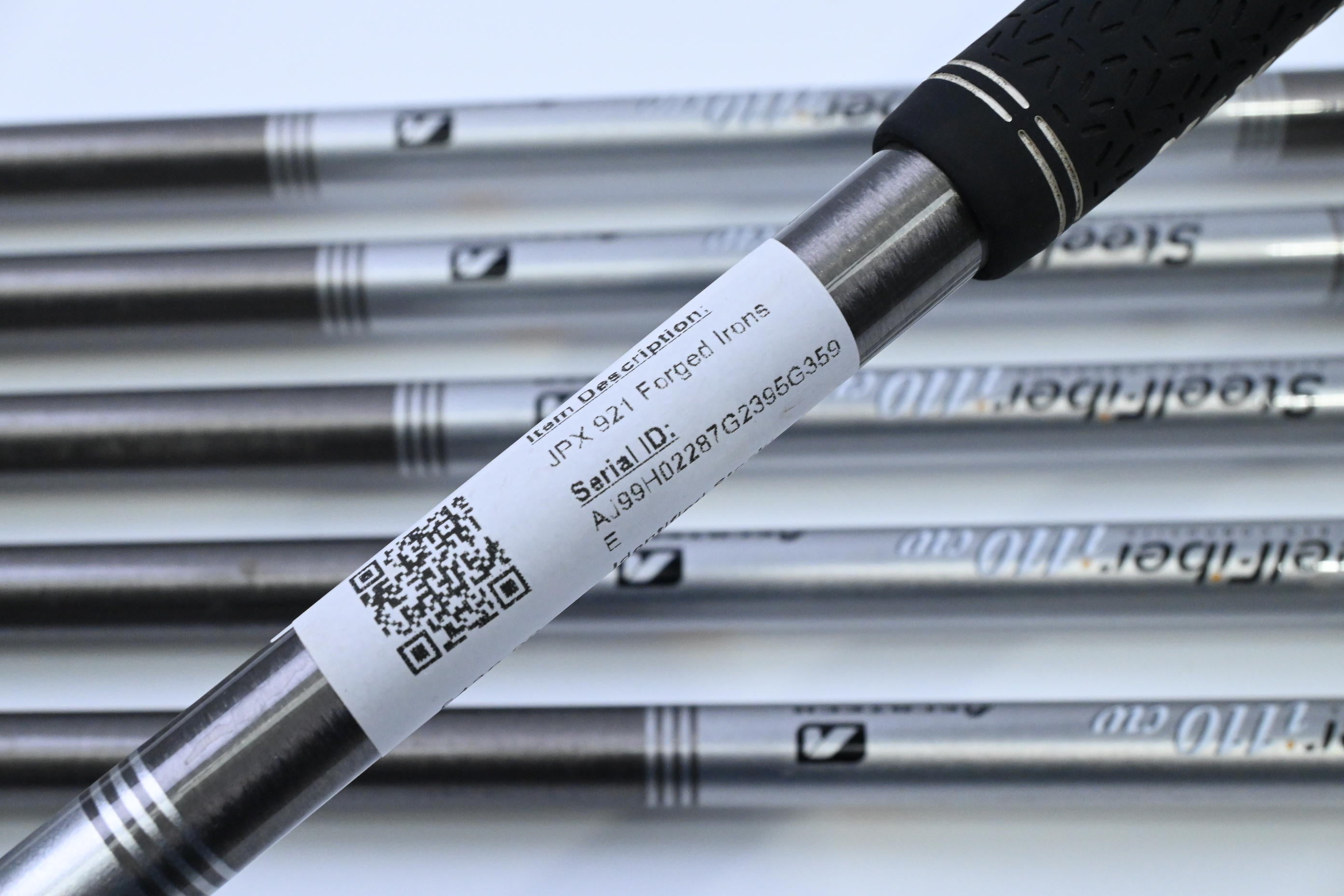 Mizuno JPX 921 Forged Irons / 5-PW / Stiff Flex SteelFiber i110 Shafts