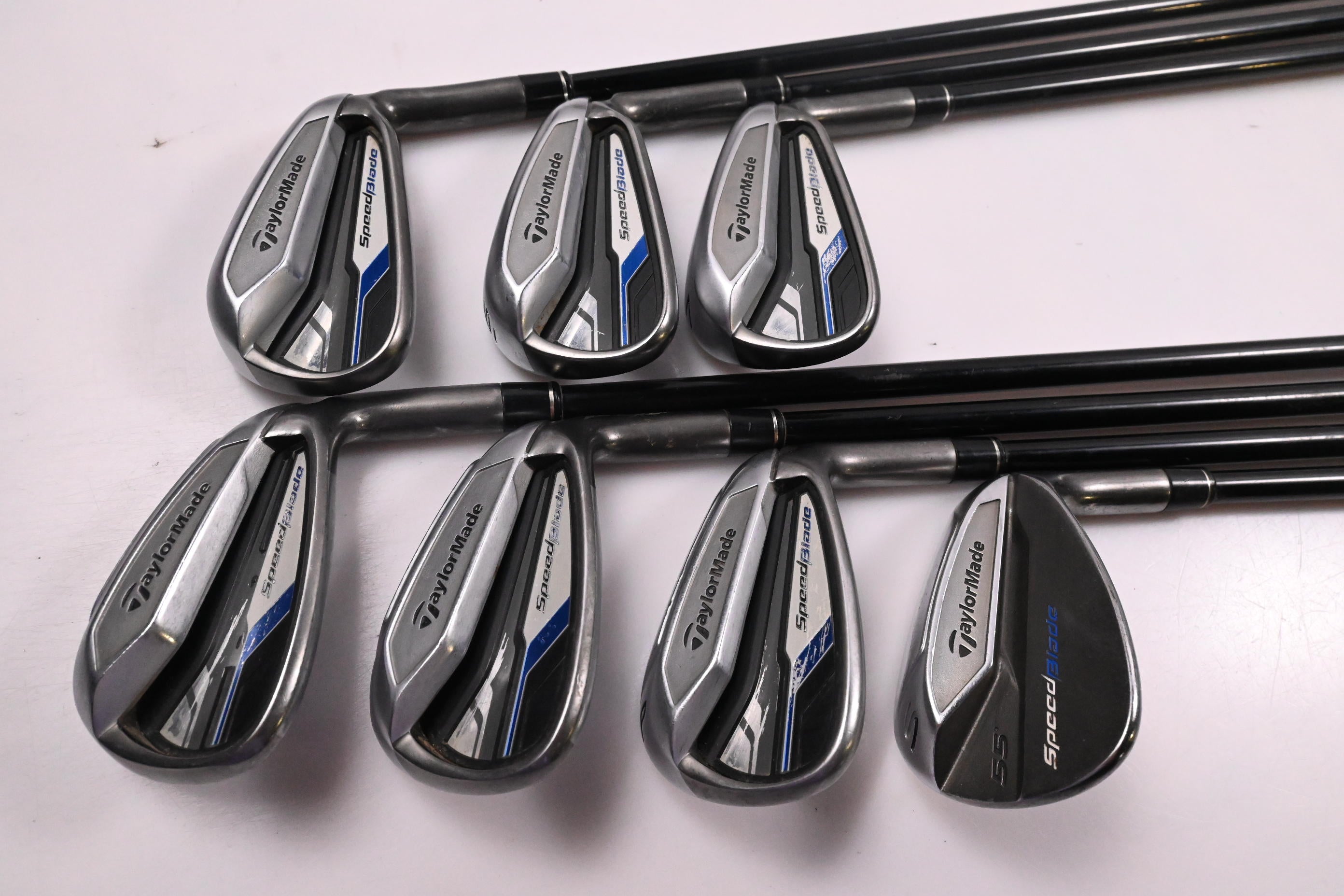 Taylormade Speedblade Irons / 5-PW+SW / Senior Flex Matrix 55 Shafts
