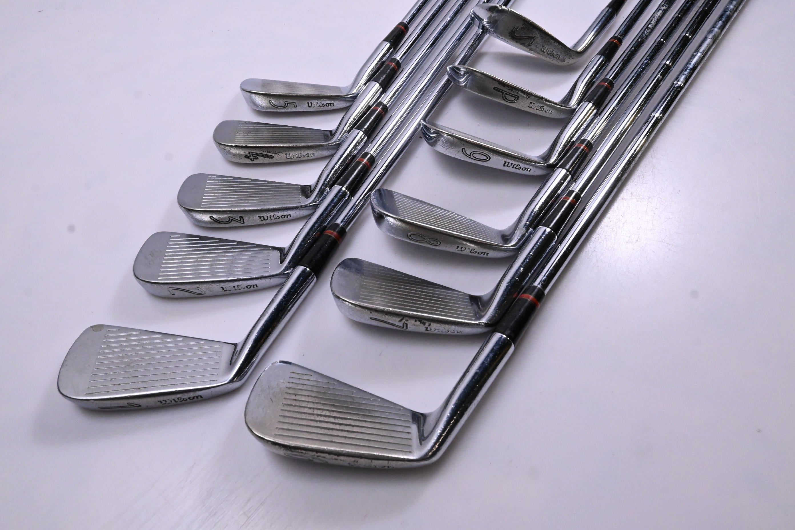 Wilson FG-49 Irons / 1-PW+SW / Stiff Flex Steel Shafts