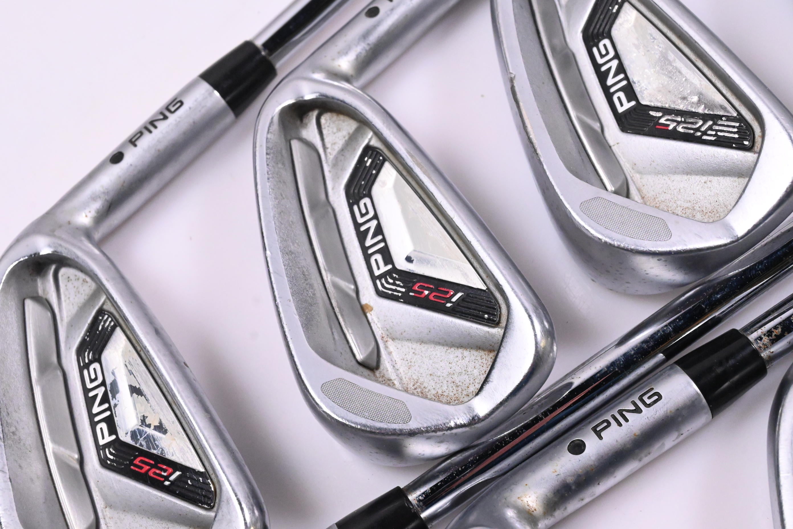 Ping i25 Irons / 4-PW+SW / Black Dot / Regular Flex Ping CFS Shafts
