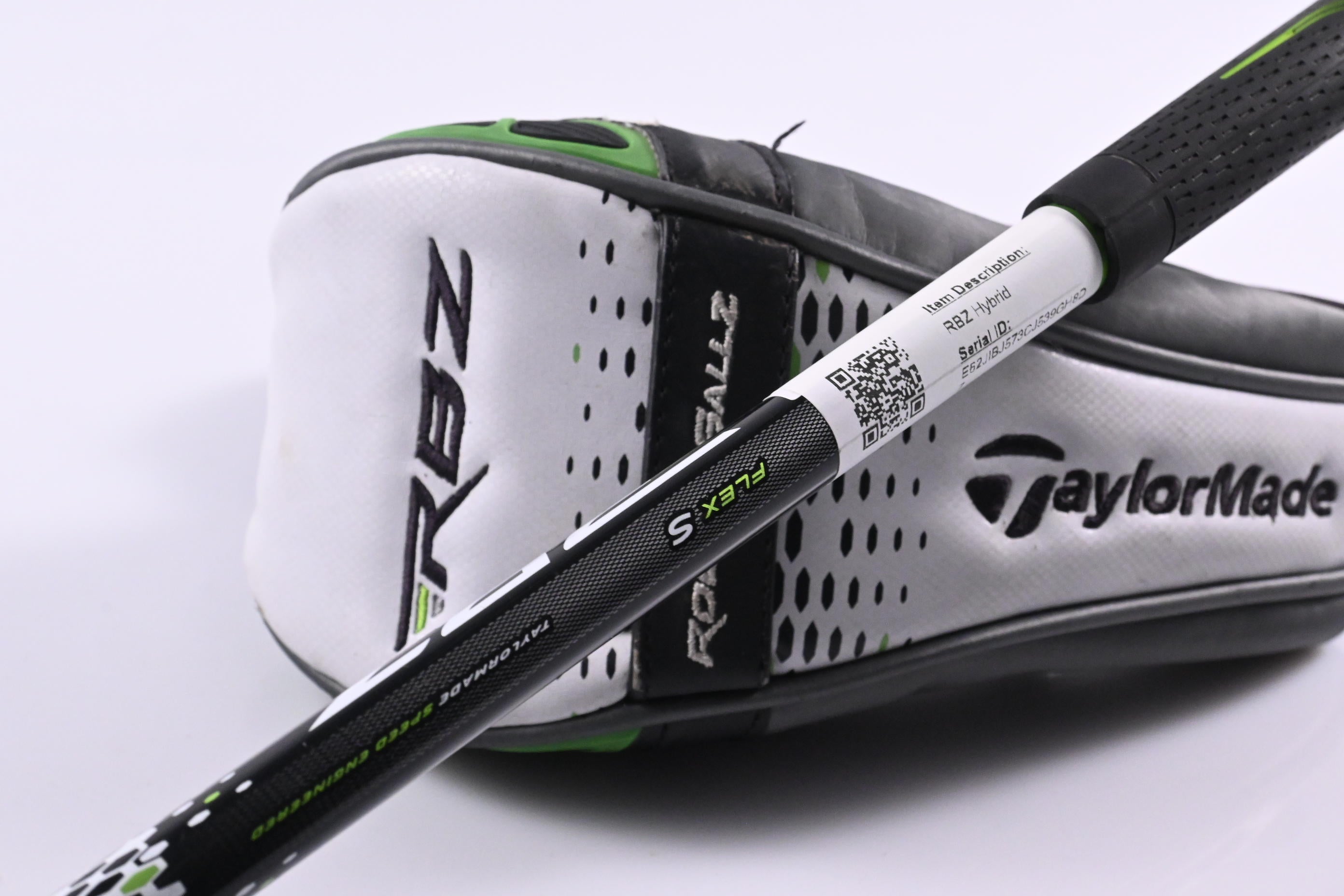 Taylormade RBZ #4 Hybrid / 22 Degree / Stiff Flex Taylormade Rocketfuel 65 Shaft
