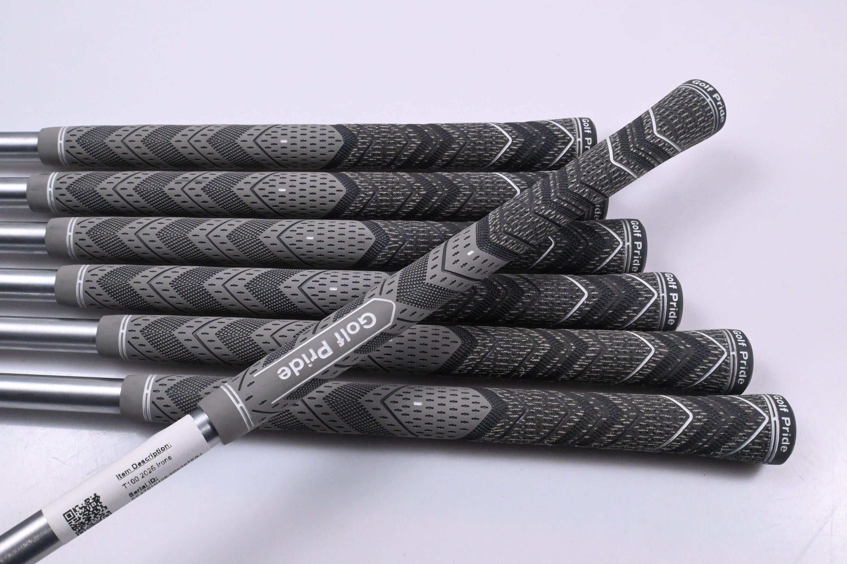 Titleist T100 2025 Irons / 4-PW / Stiff+ Flex KBS Tour C-Taper 125 Shafts