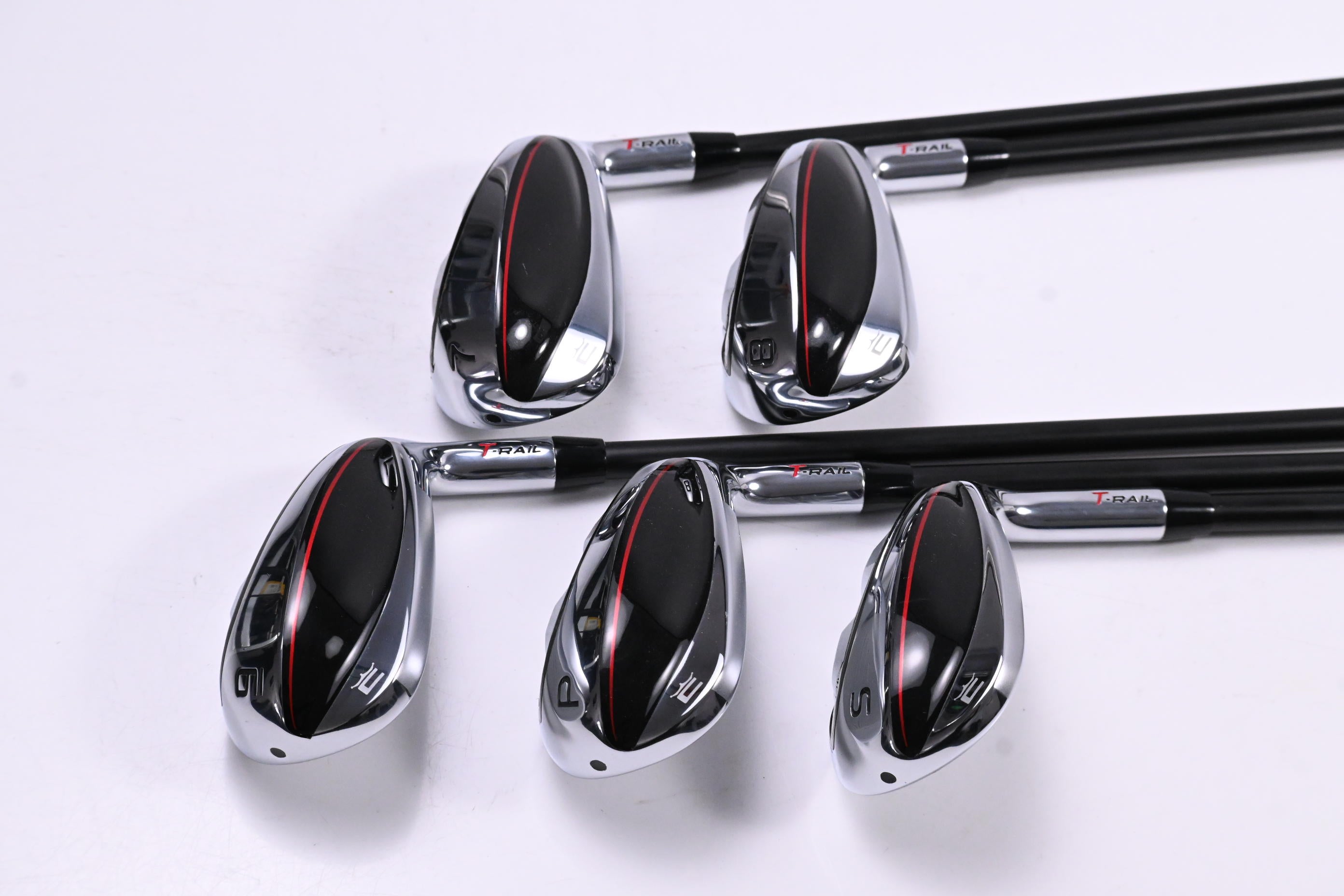 Cobra T-Rail 2024 Irons / 7-PW+SW / Regular Flex KBS PGI 75 Shafts