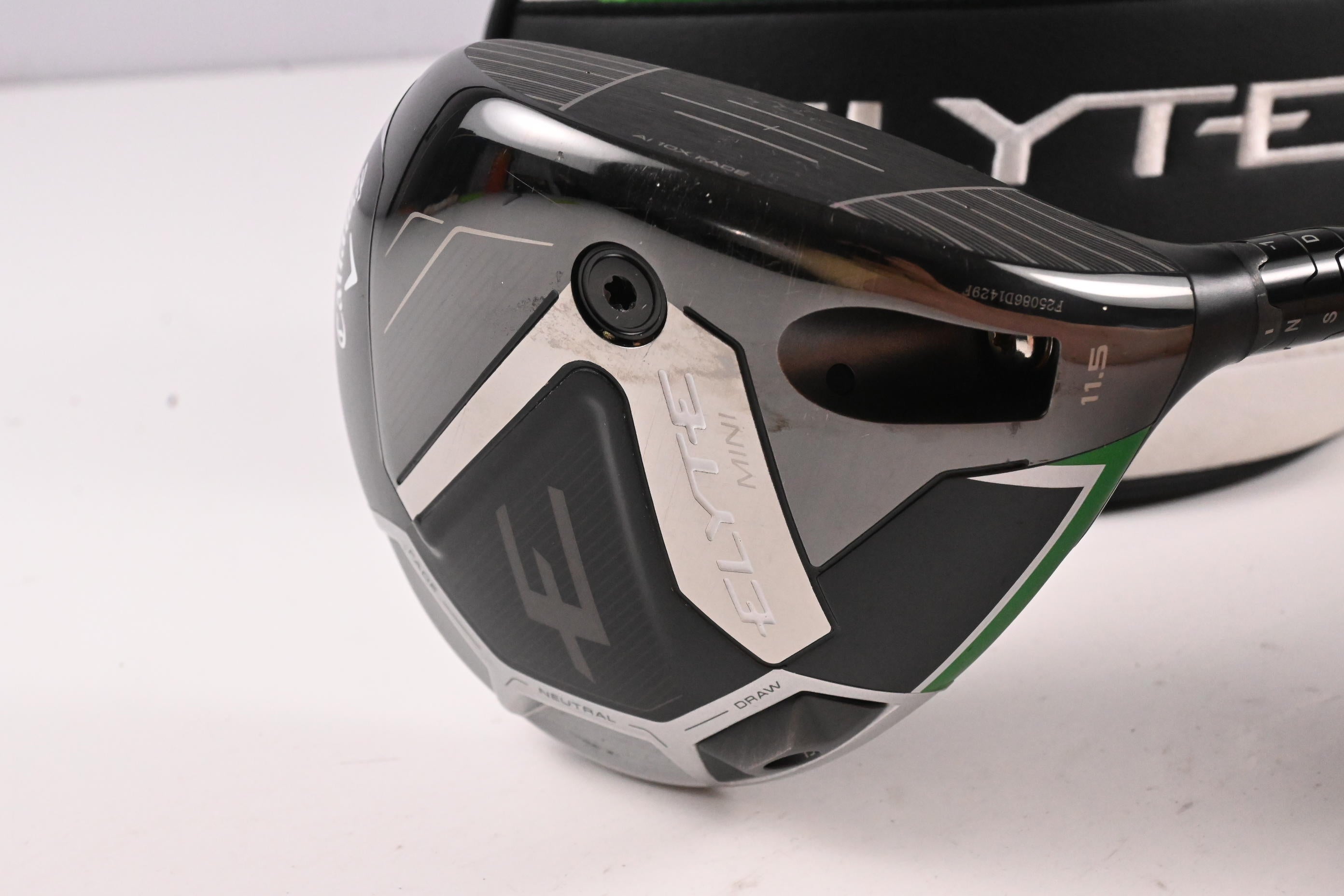 Callaway Elyte Mini Driver / 11.5 Degree / Stiff Flex Denali Charcoal 60 Shaft