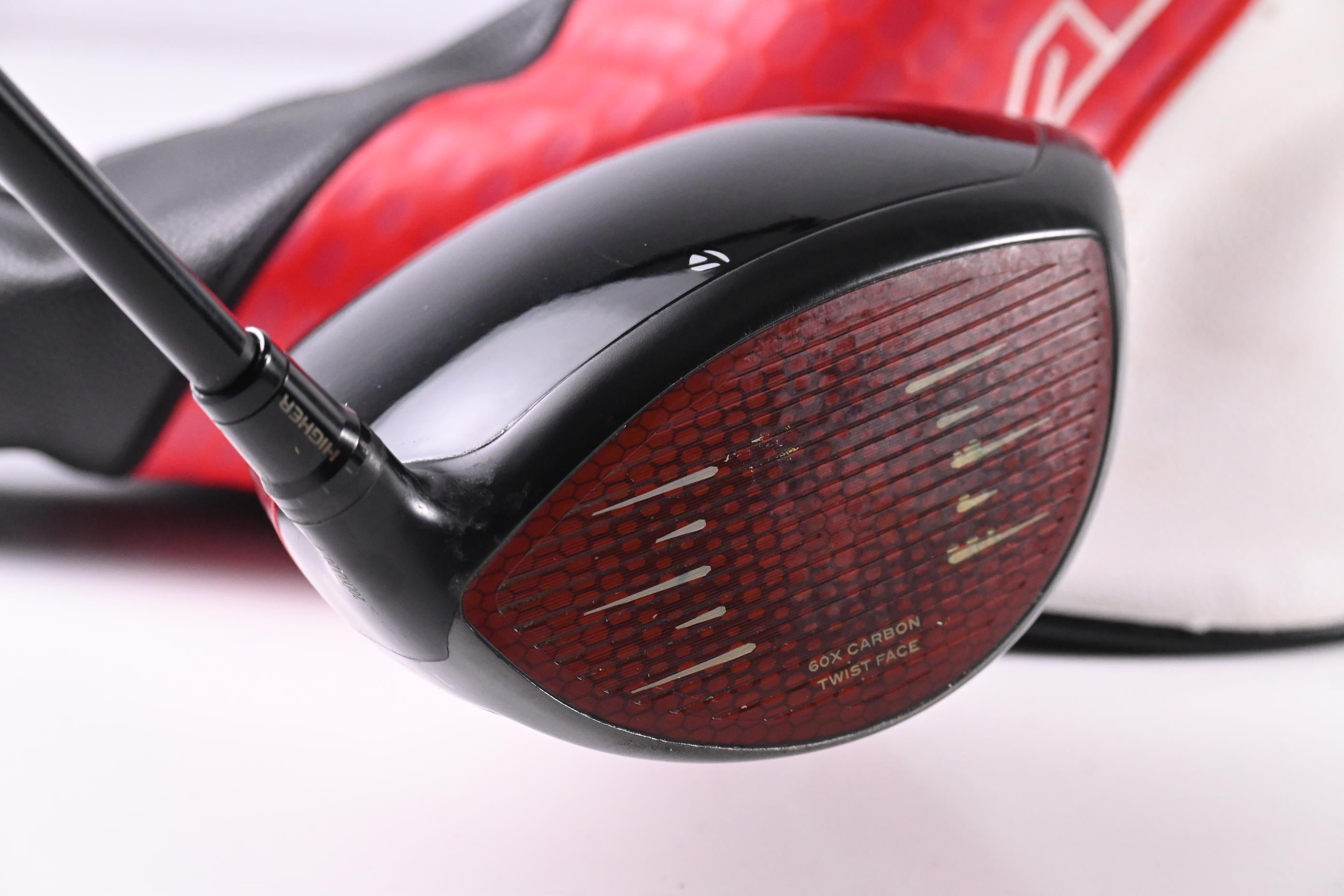 Left Hand Taylormade Stealth 2 Driver / 10.5 Degree / Stiff Flex HZRDUS Black 60