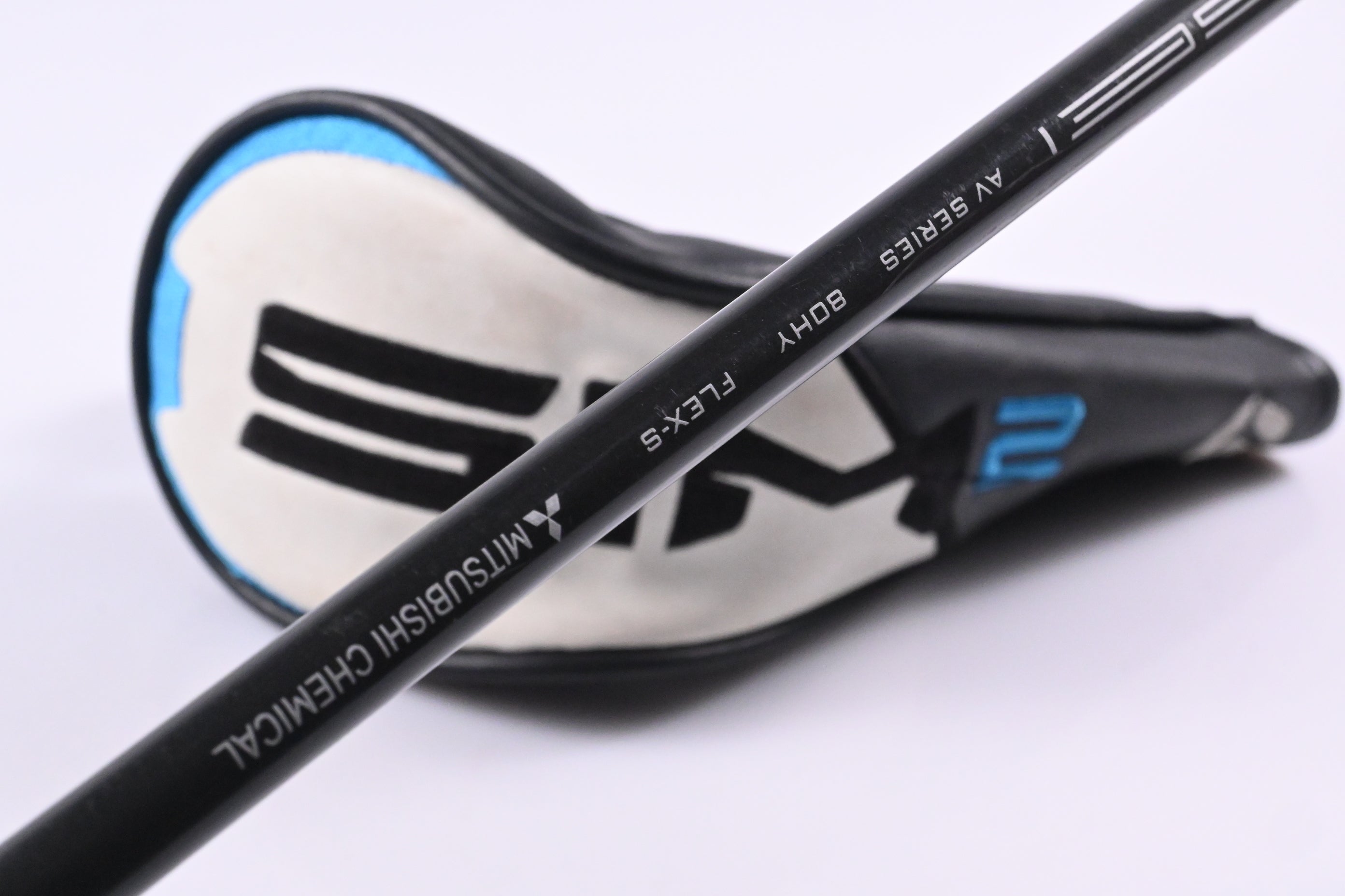 Taylormade SIM2 #3 Hybrid / 19.5 Degree / Stiff Flex Tensei AV Blue 80 Shaft