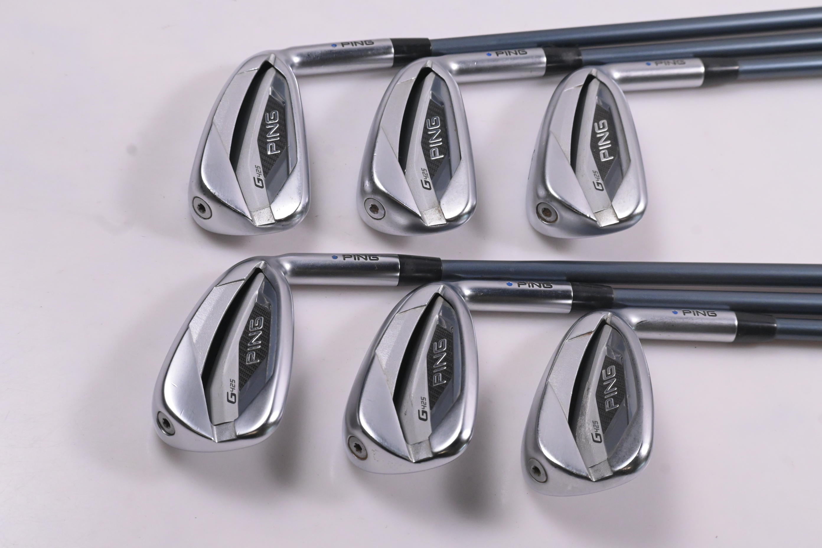 Ping G425 Irons / 5-PW / Blue Dot / Regular Flex Ping Alta CB Slate Shafts