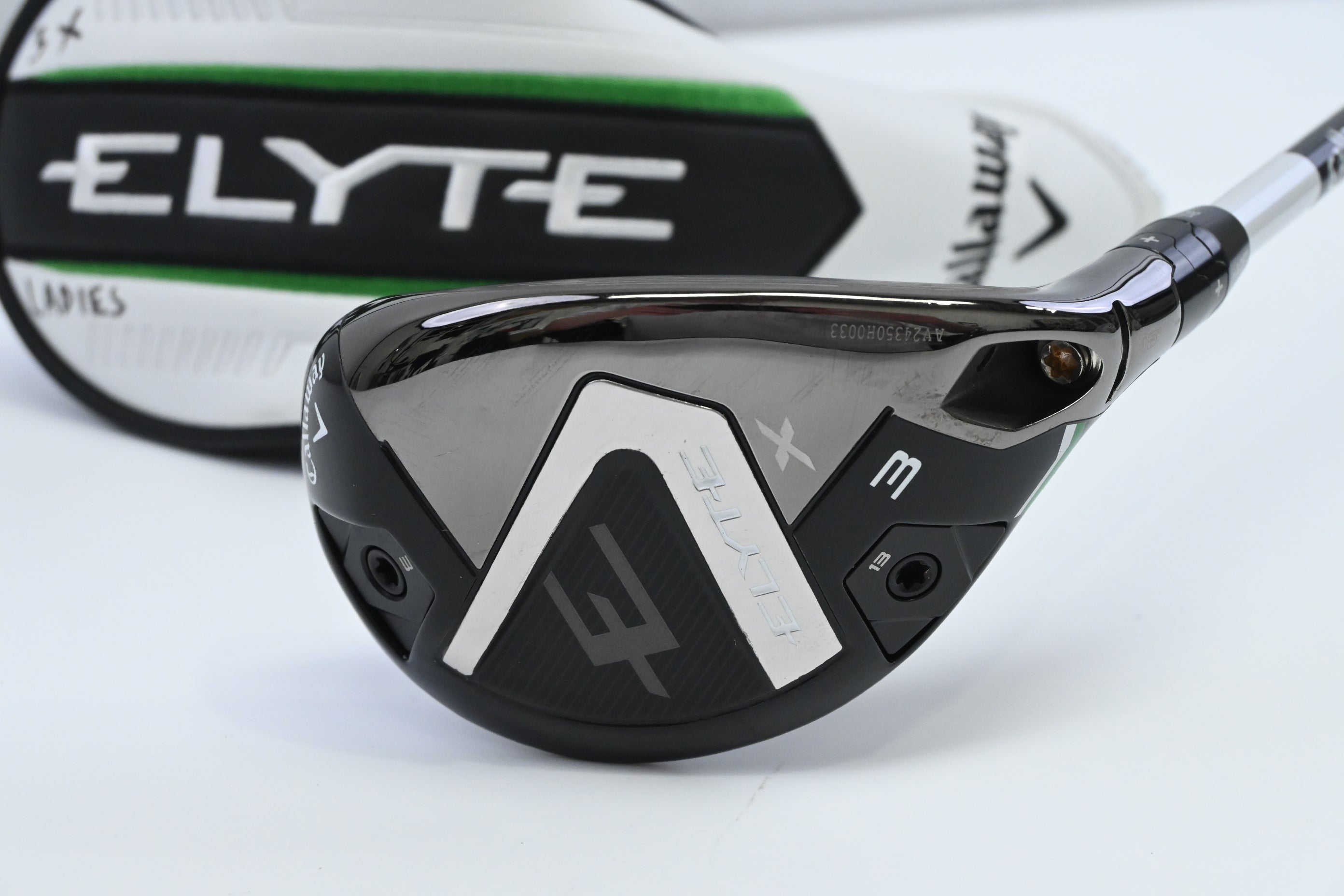 Ladies Callaway Elyte X #3 Hybrid / 18 Degree / Ladies Flex Eldio 40 Shaft