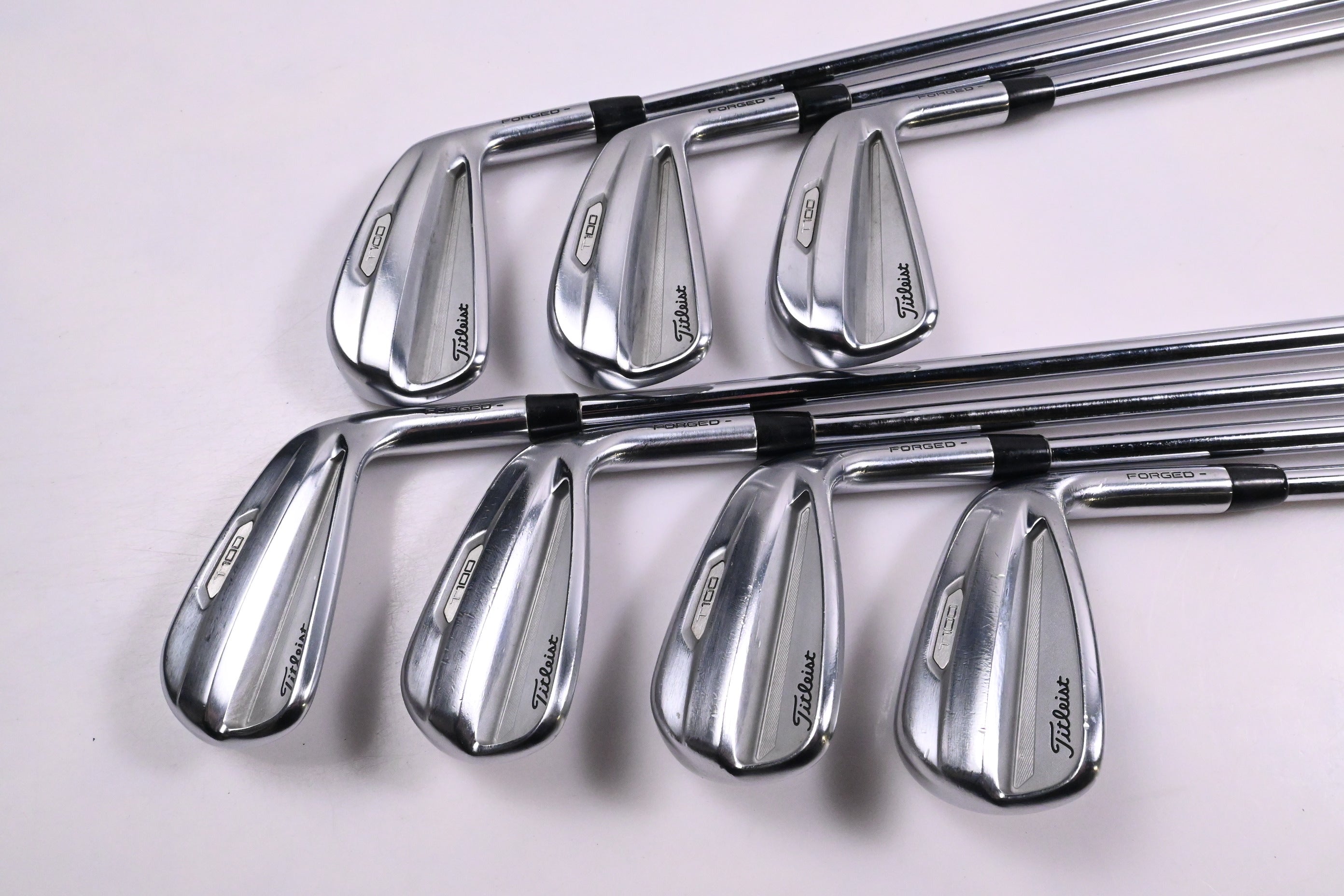 Titleist T100 2021 Irons / 4-PW / X-Flex Project X LZ 125 Shafts