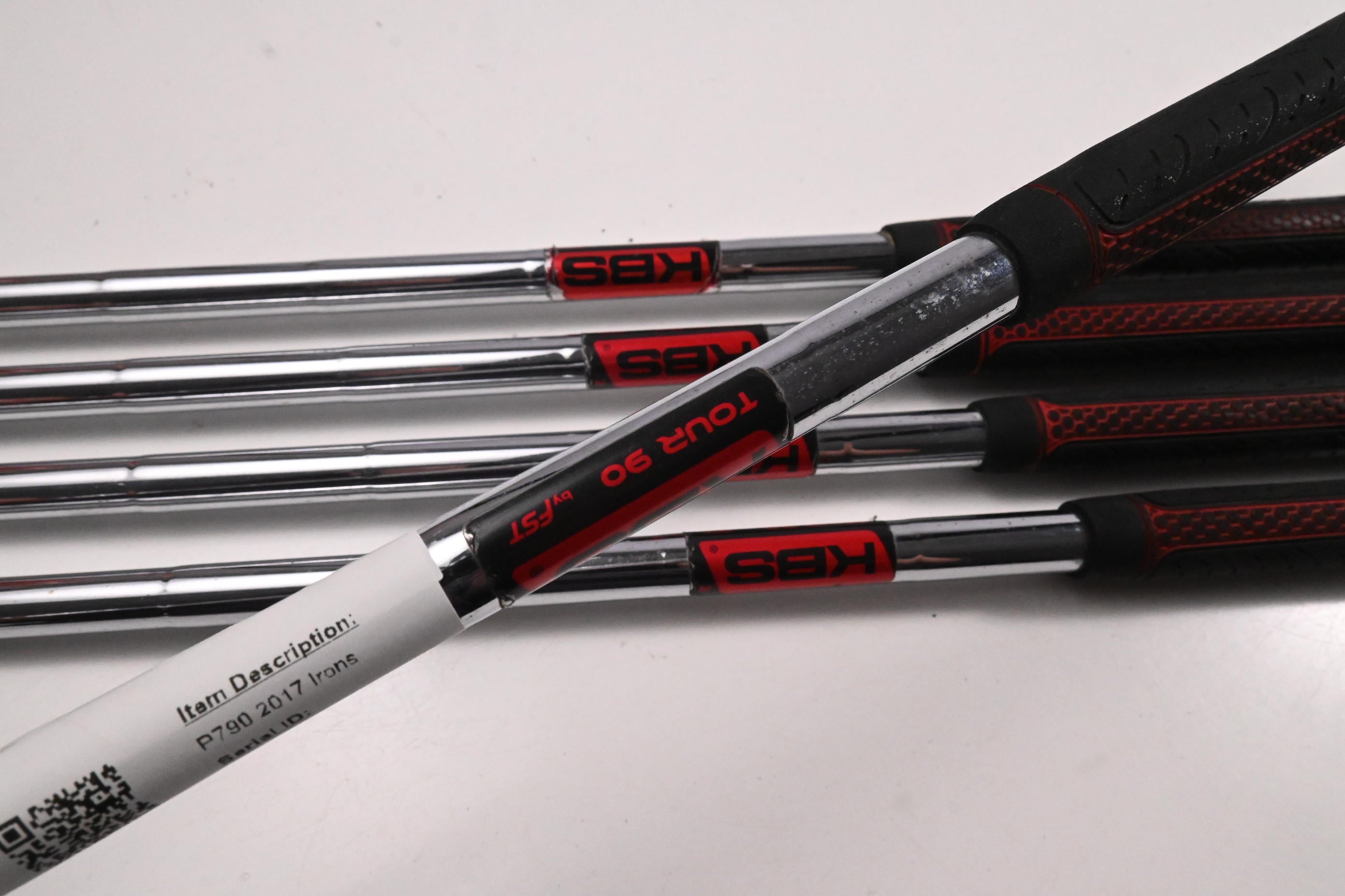 Taylormade P790 2017 Irons / 6-PW / Regular Flex KBS Tour 90 Shafts