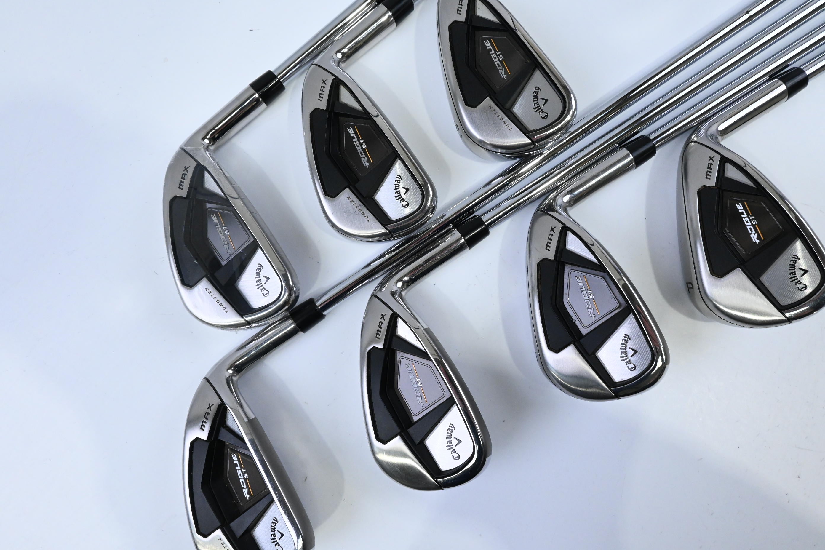 Callaway Rogue ST Max Irons / 4-PW / Regular Flex Elevate MPH 95 Shafts