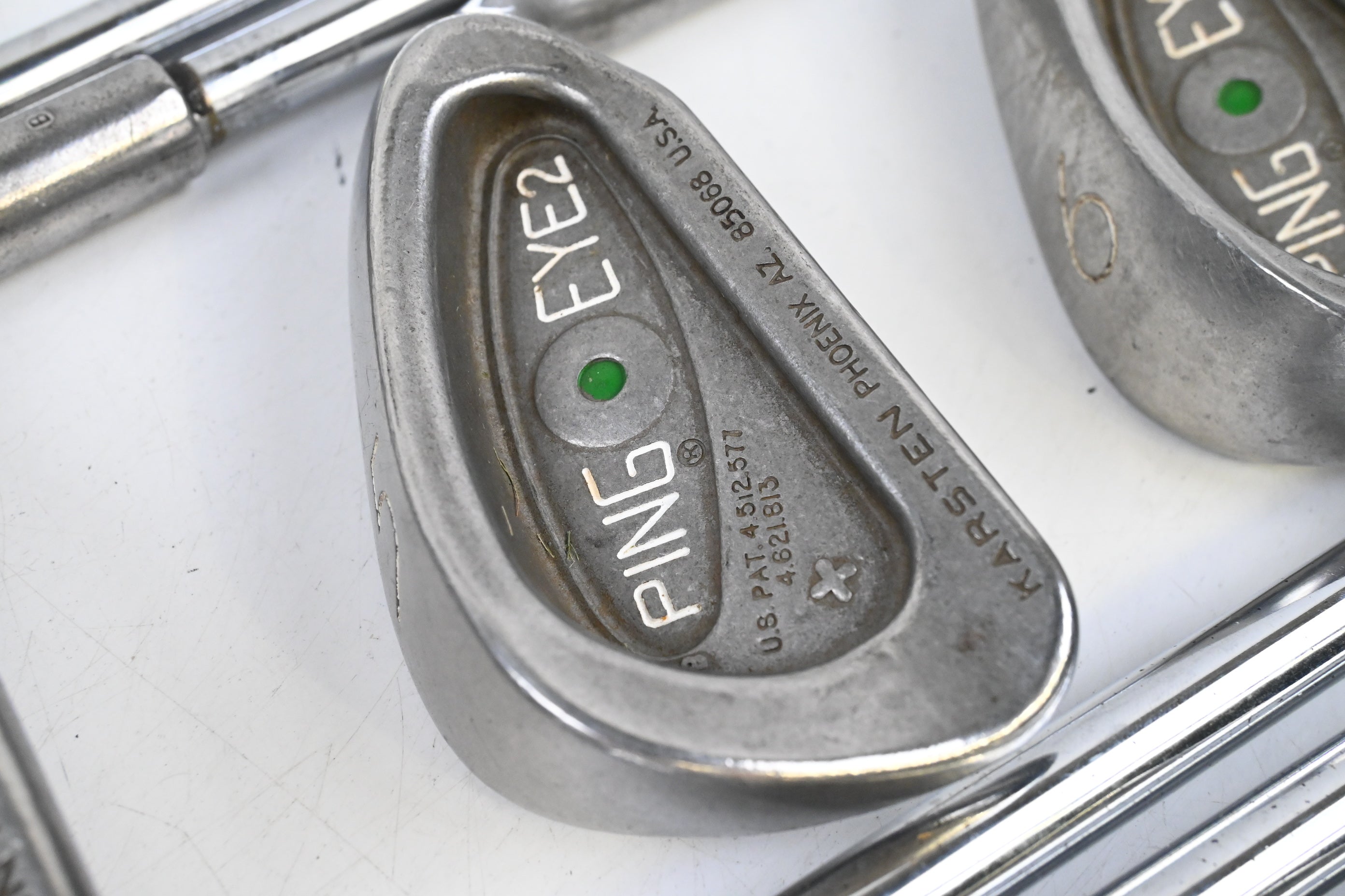Ping Eye 2 Irons / 3-PW / Green Dot / Stiff Flex Ping Karsten JZ Shafts