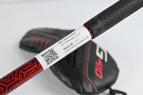 Left Hand Ping G410 #3 Wood / 14.5 Degree / Regular Flex Ping Alta CB Red 65