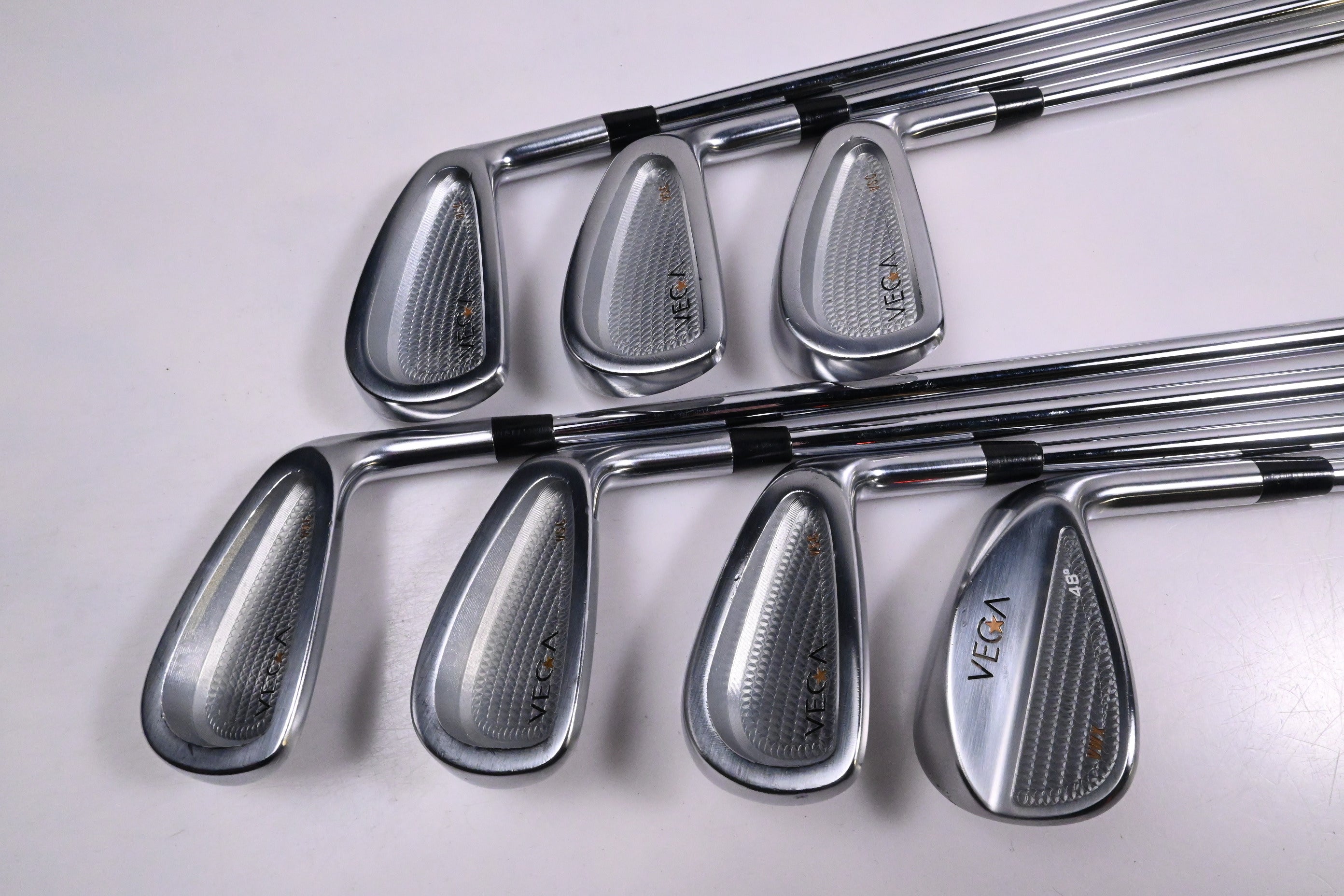 Vega VSC Irons / 5-PW+GW / Regular Flex Shiamada Nine 9 Shafts