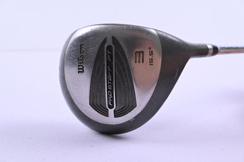 Wilson Prostaff #3 Wood / 15.5 Degree / Regular Flex Pro Staff PT Shaft