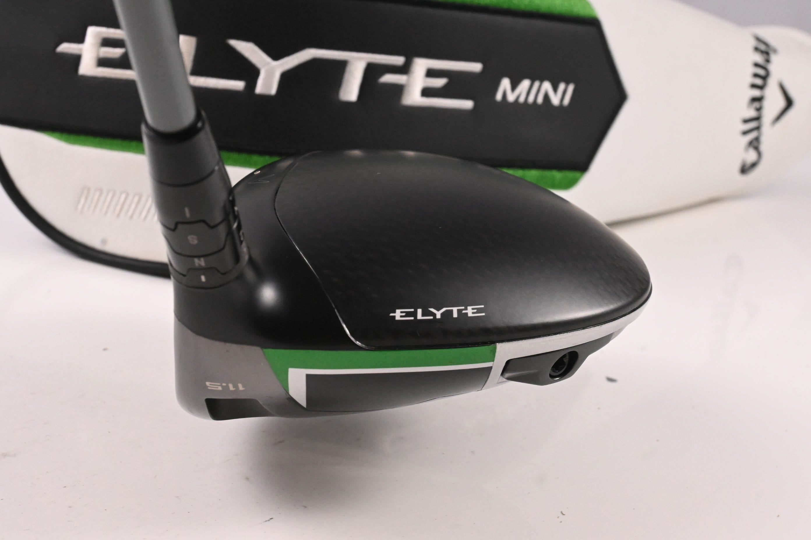 Callaway Elyte Mini Driver / 11.5 Degree / Stiff Flex Denali Charcoal 60 Shaft