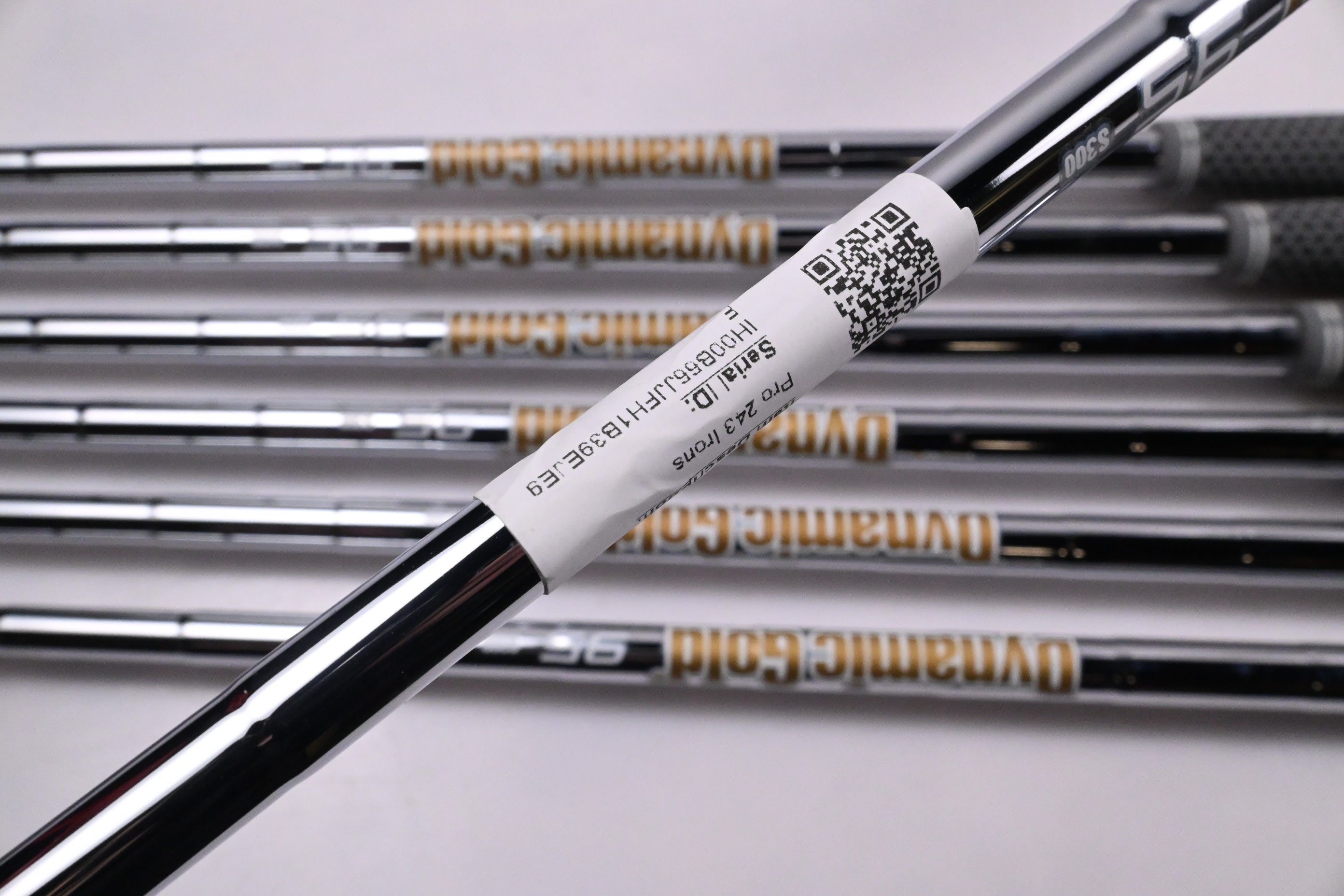 Mizuno Pro 243 Irons / 4-PW / Stiff Flex Dynamic Gold 95 S300 Shafts