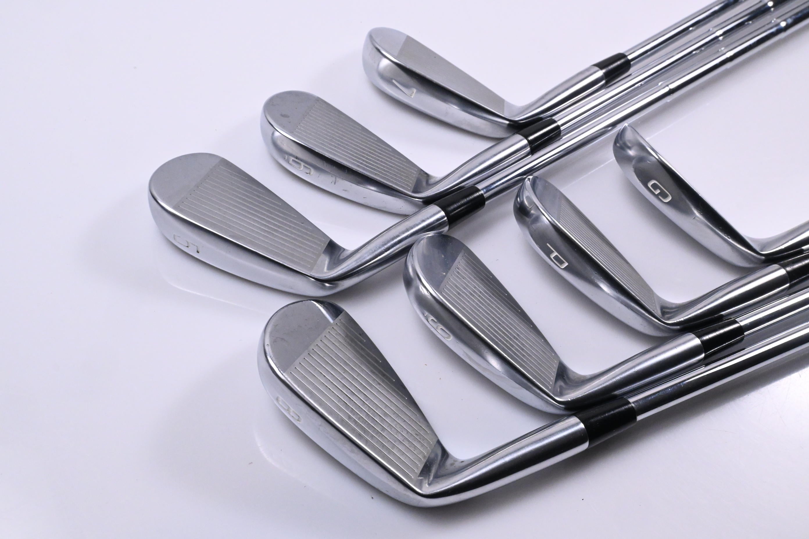 Mizuno M-13 Irons / 5-PW+GW / Stiff Flex True Temper AMT Silver Shafts
