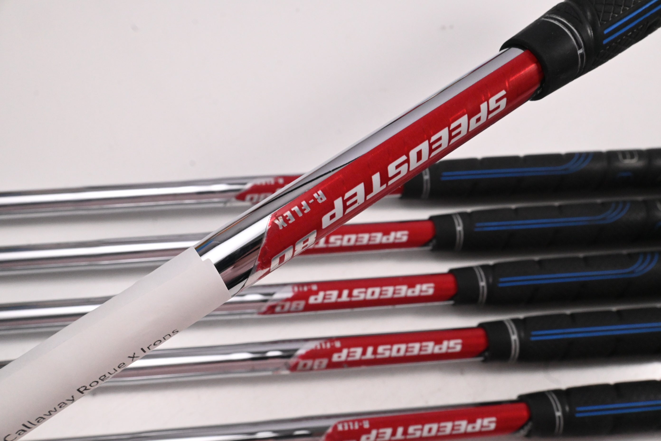 Callaway Rogue CF18 Irons / 7-PW+AW+SW / Regular Flex Speedstep 80 Shafts