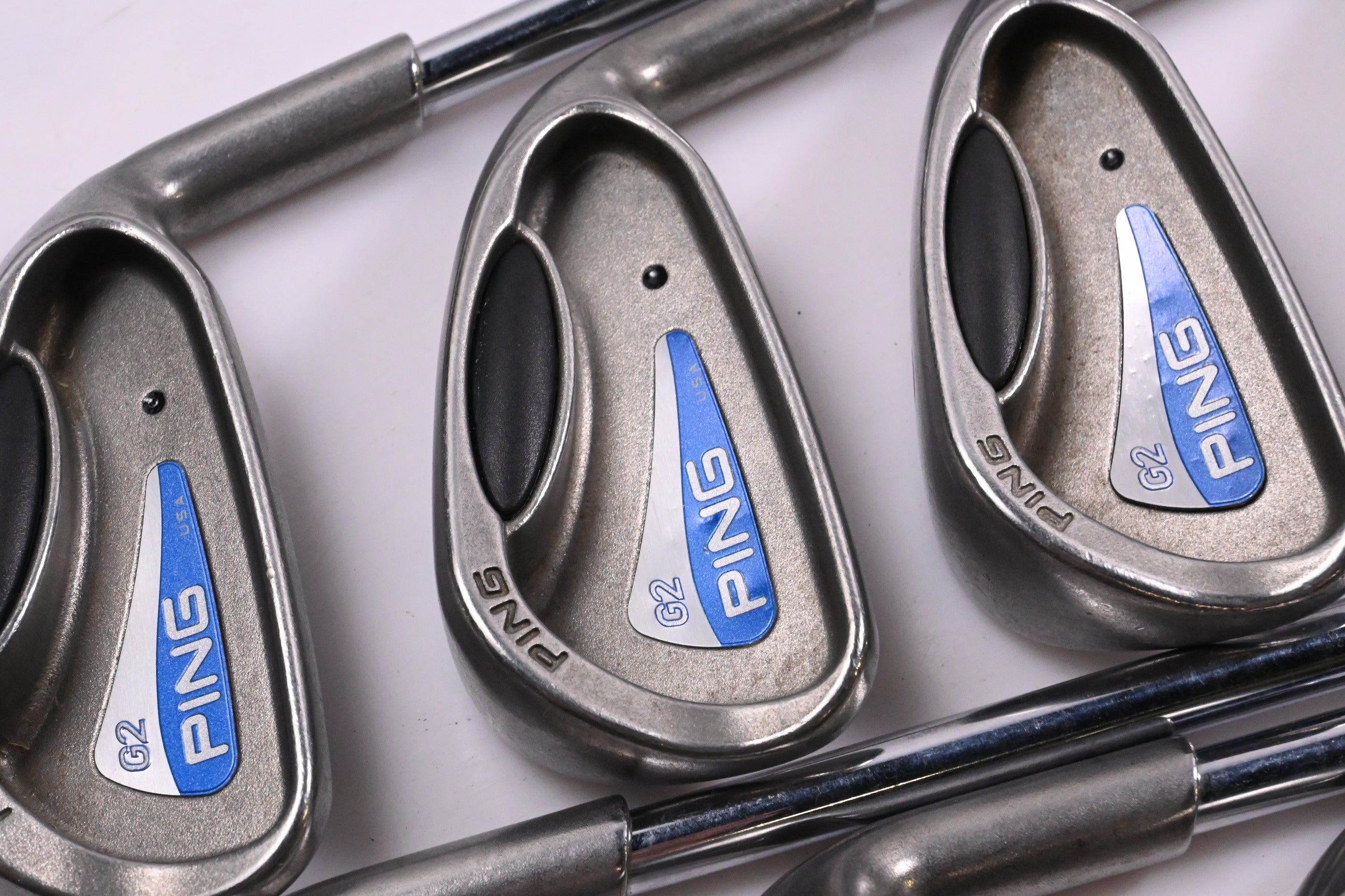 Ping G2 Irons / 3-PW / Black Dot / Stiff Flex Steel Shafts