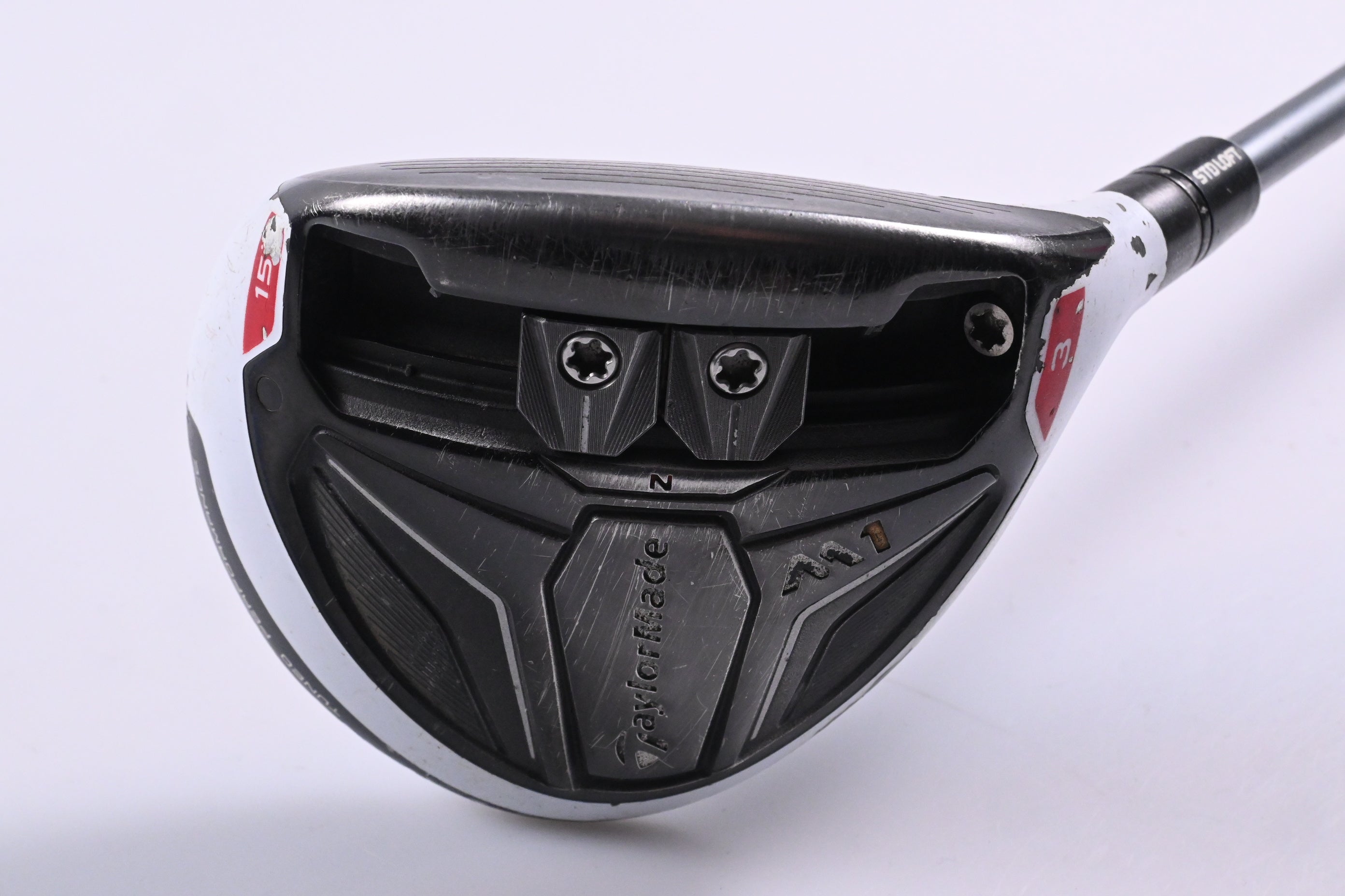 Taylormade M1 2016 #3 Wood / 15 Degree / Regular Flex Matrix Ozik MFS White Tie