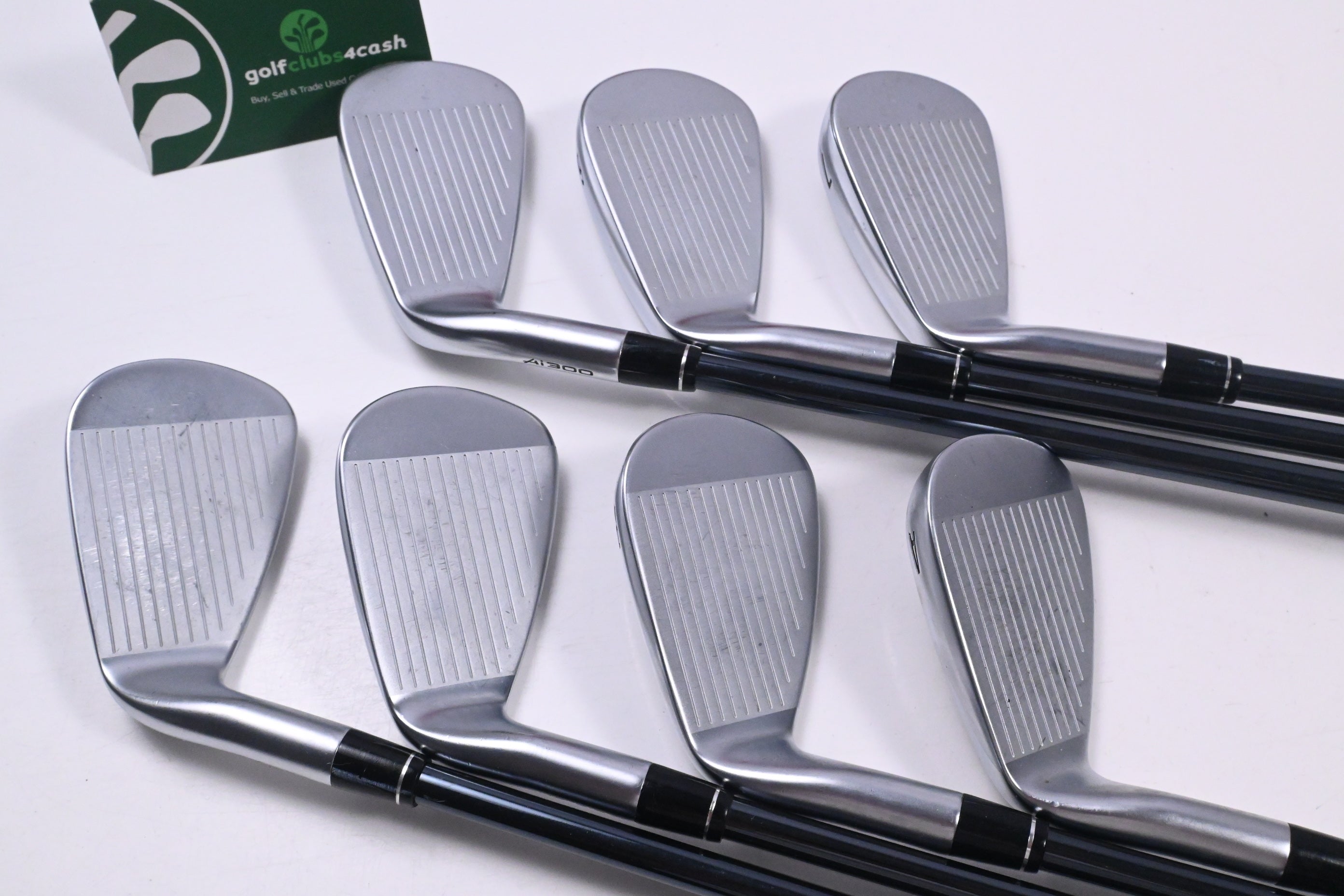 Callaway Apex Ai300 Irons / 5-PW+GW / Senior Flex UST Mamiya Recoil HX Dart 70