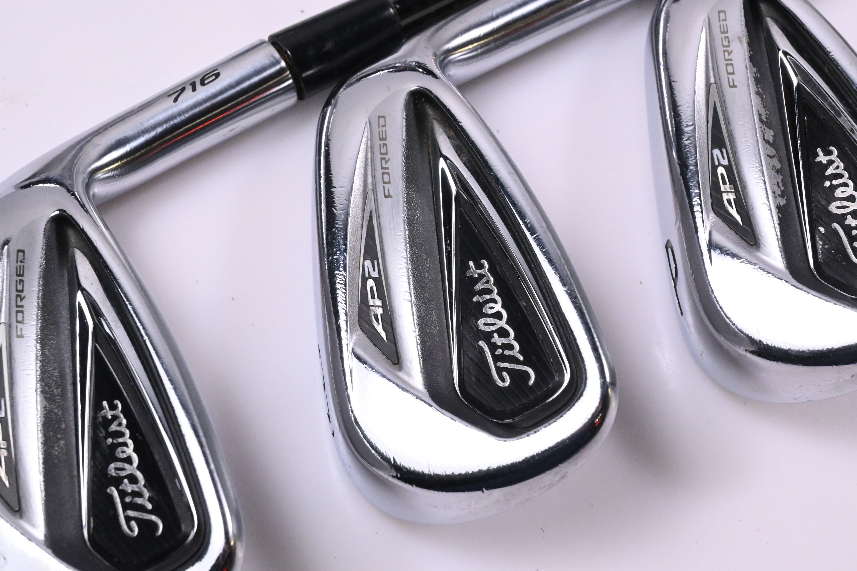 Titleist 716 AP2 Irons / 6-PW / Stiff Flex KBS Tour Shafts