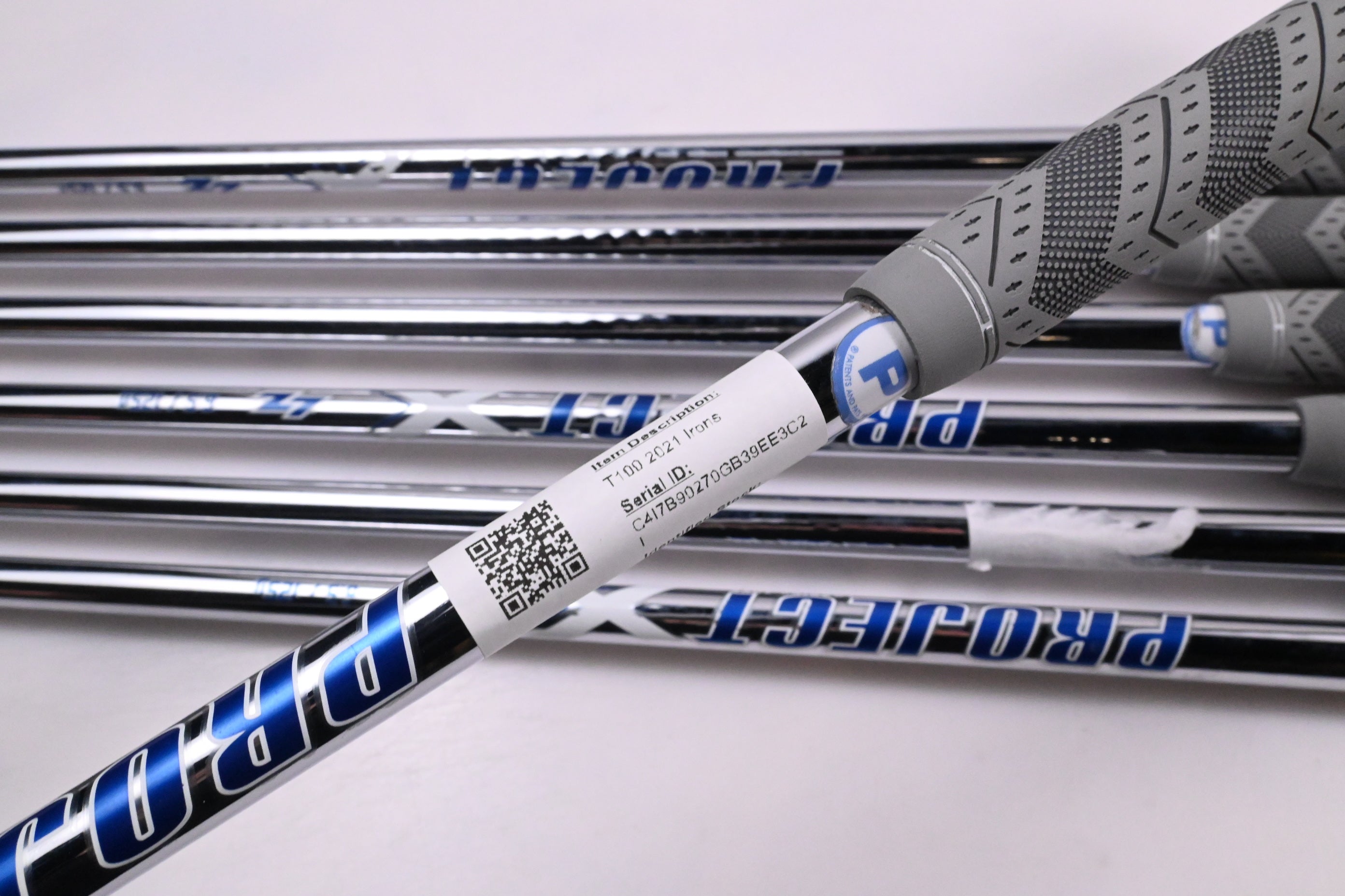 Titleist T100 2021 Irons / 4-PW / X-Flex Project X LZ 125 Shafts